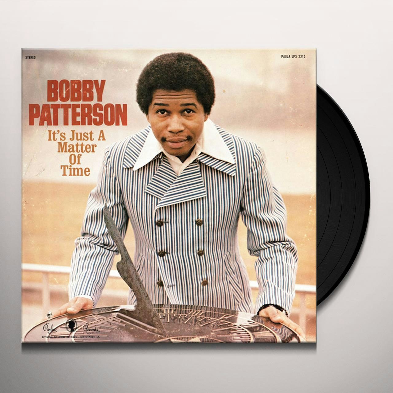 Bobby Patterson IT'S JUST A MATTER OF TIME Vinyl Record