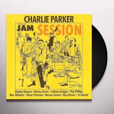 Charlie Parker JAM SESSION Vinyl Record