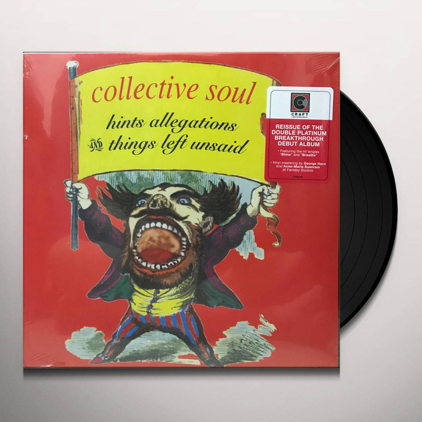 Collective Soul HINTS ALLEGATIONS & THINGS LEFT UNSAID Vinyl Record
