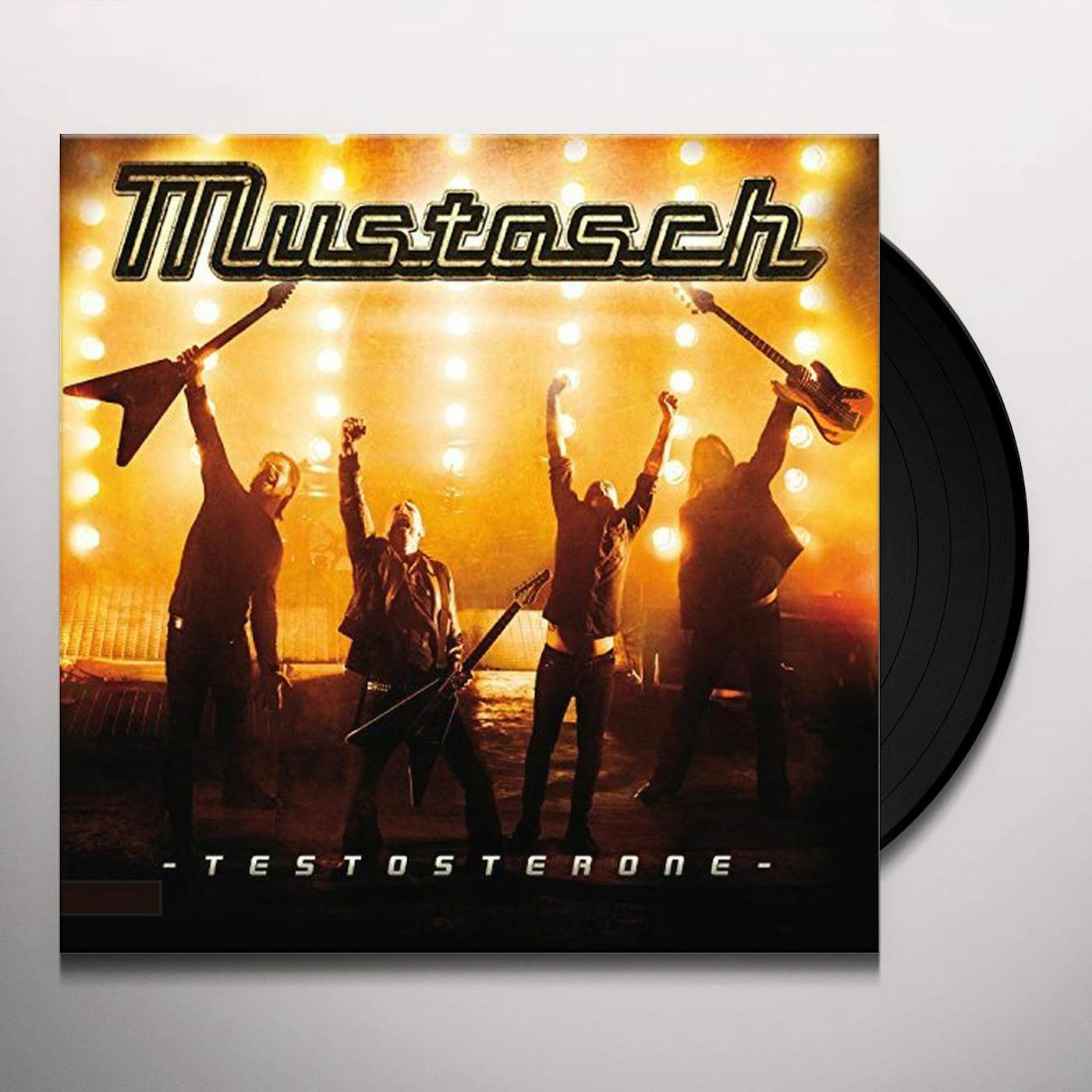 Mustasch TESTOSTERONE Vinyl Record - Portugal Release