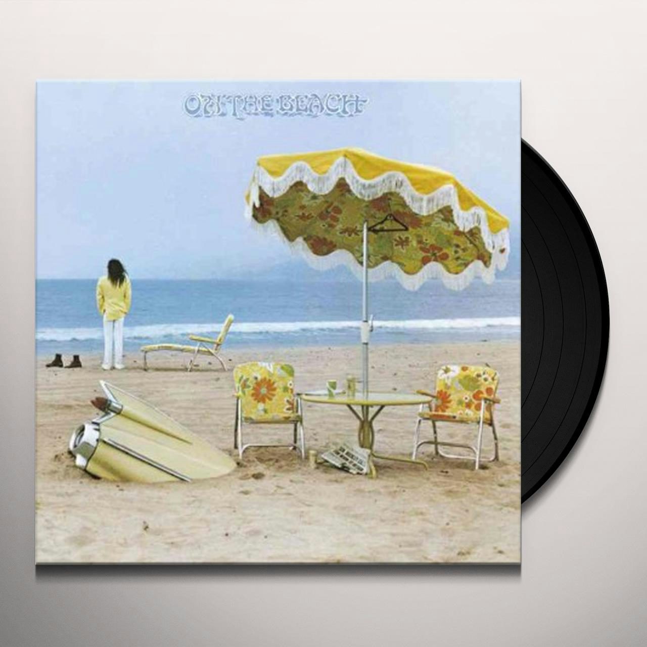 Neil Young On the Beach Vinyl Record