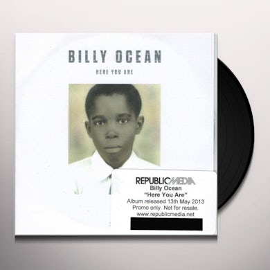 Billy Ocean HERE YOU ARE Vinyl Record - UK Release
