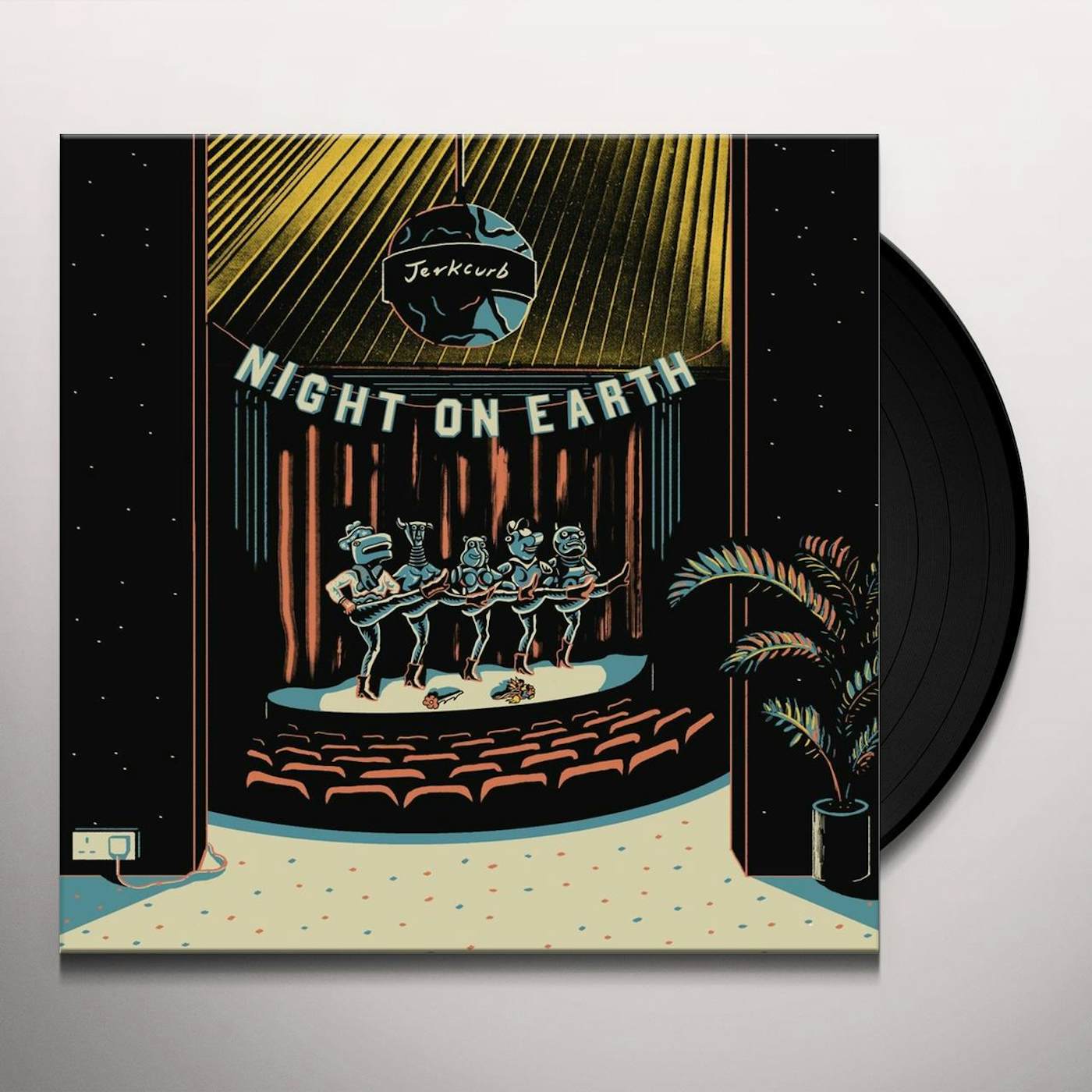 Jerkcurb NIGHT ON EARTH Vinyl Record - UK Release