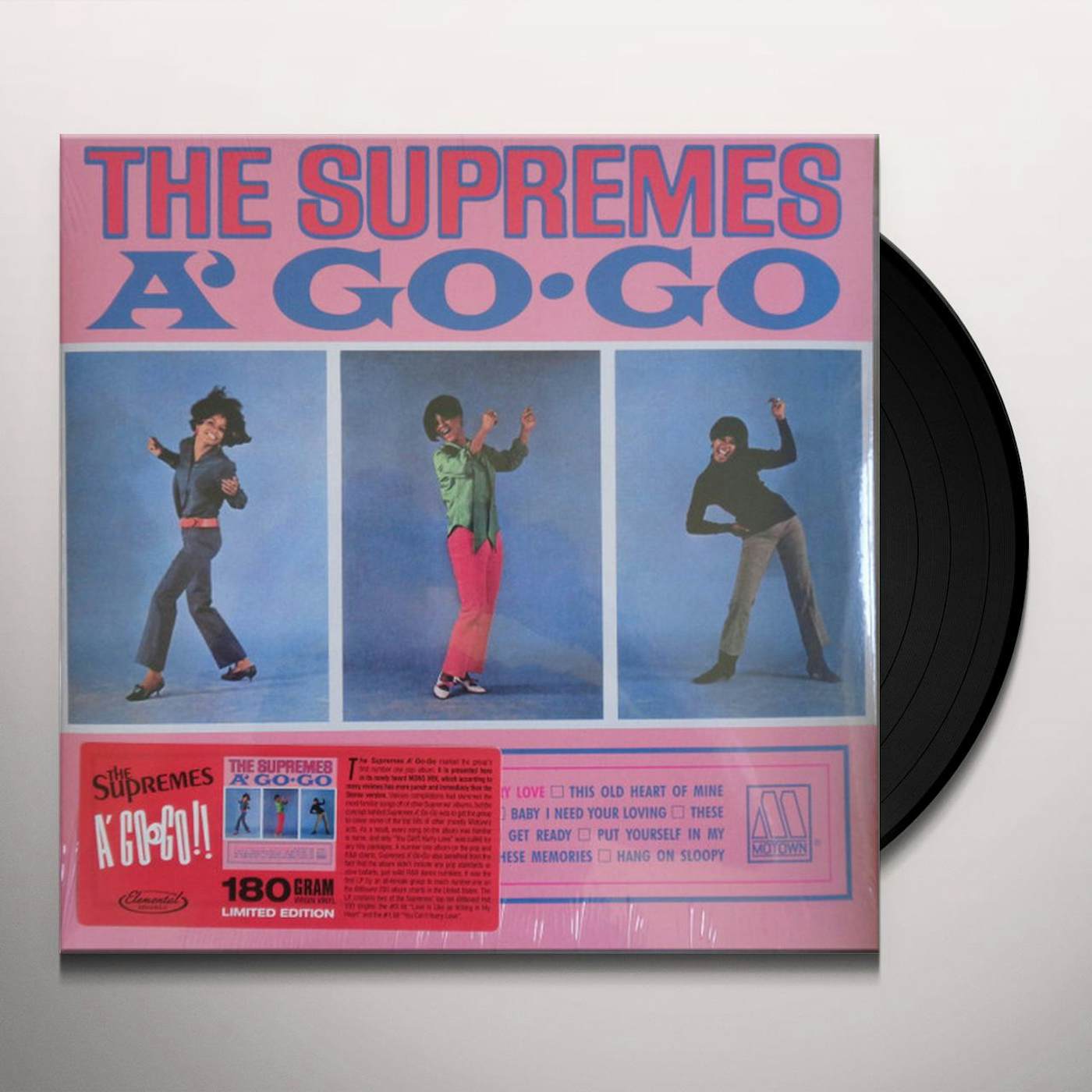 The Supremes A GO-GO Vinyl Record