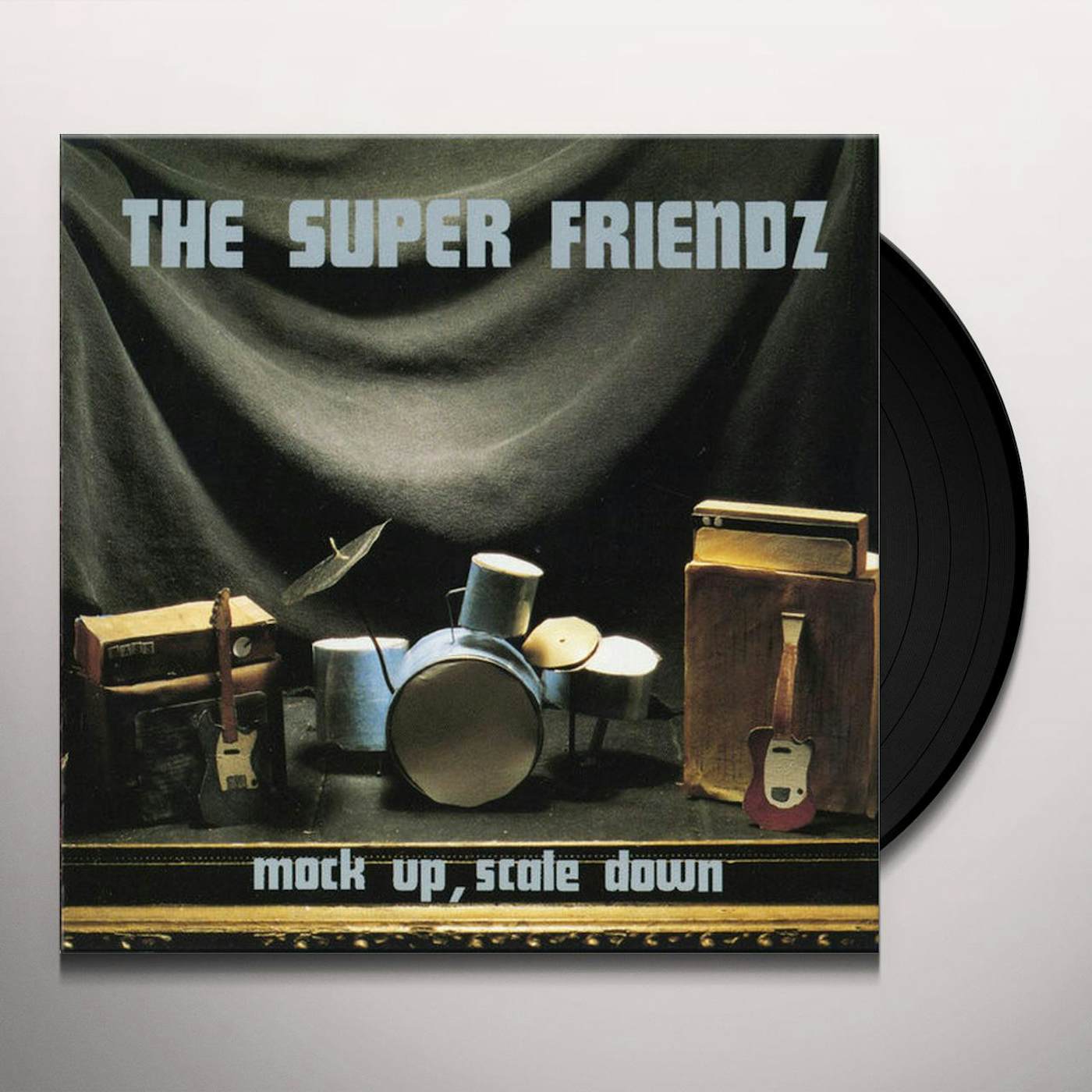 The Super Friendz MOCK UP SCALE DOWN Vinyl Record