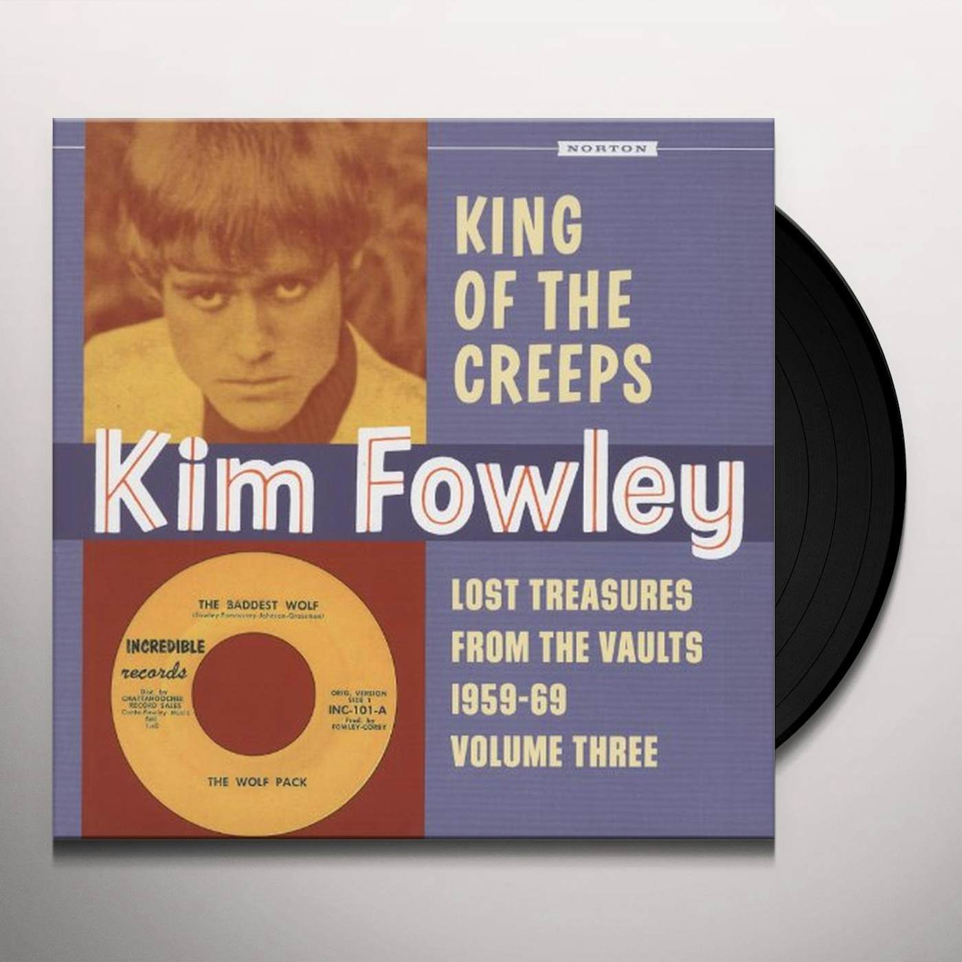 KING OF THE CREEPS: LOST TREASURES FROM THE VAULTS Vinyl Record