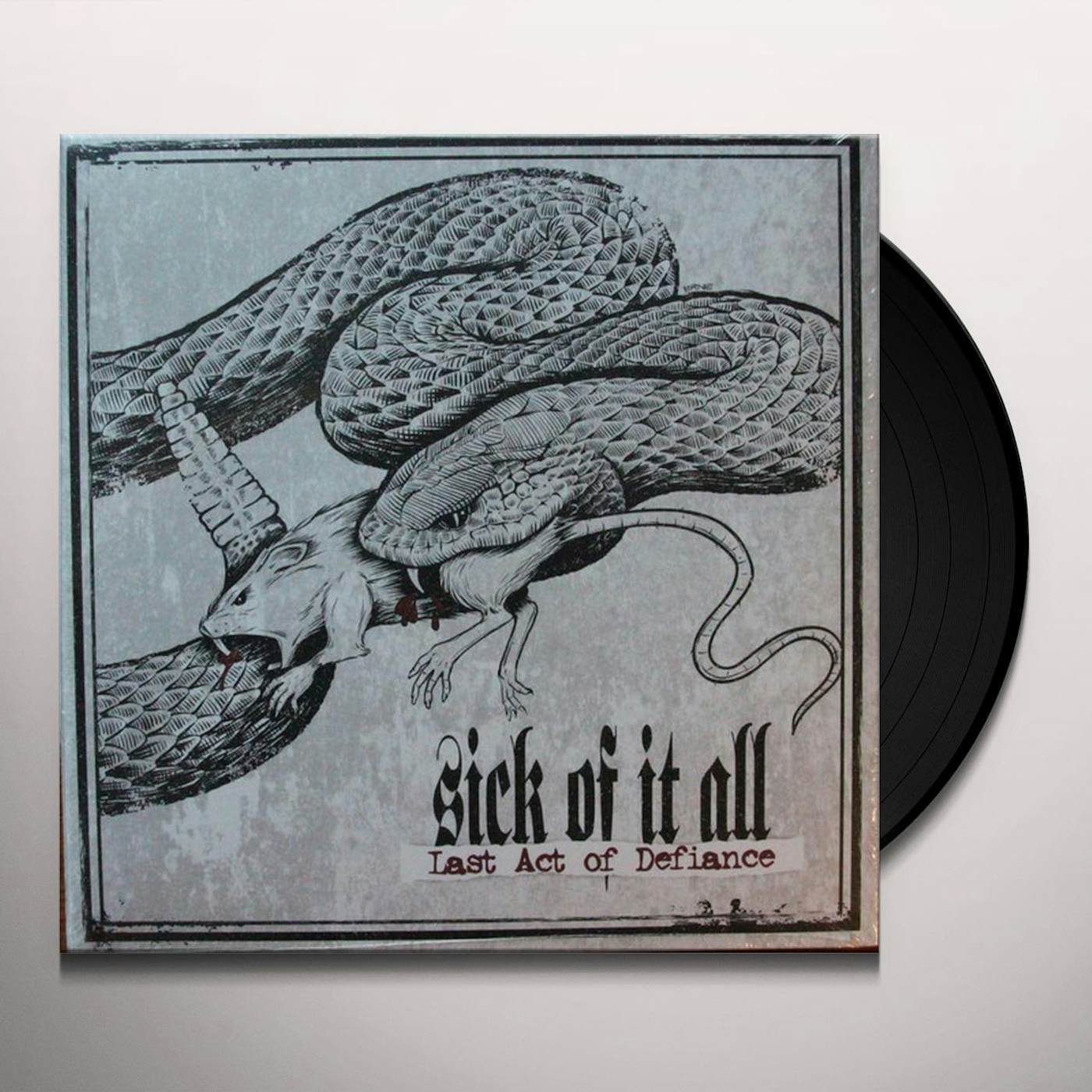 Sick Of It All Last Act of Defiance Vinyl Record