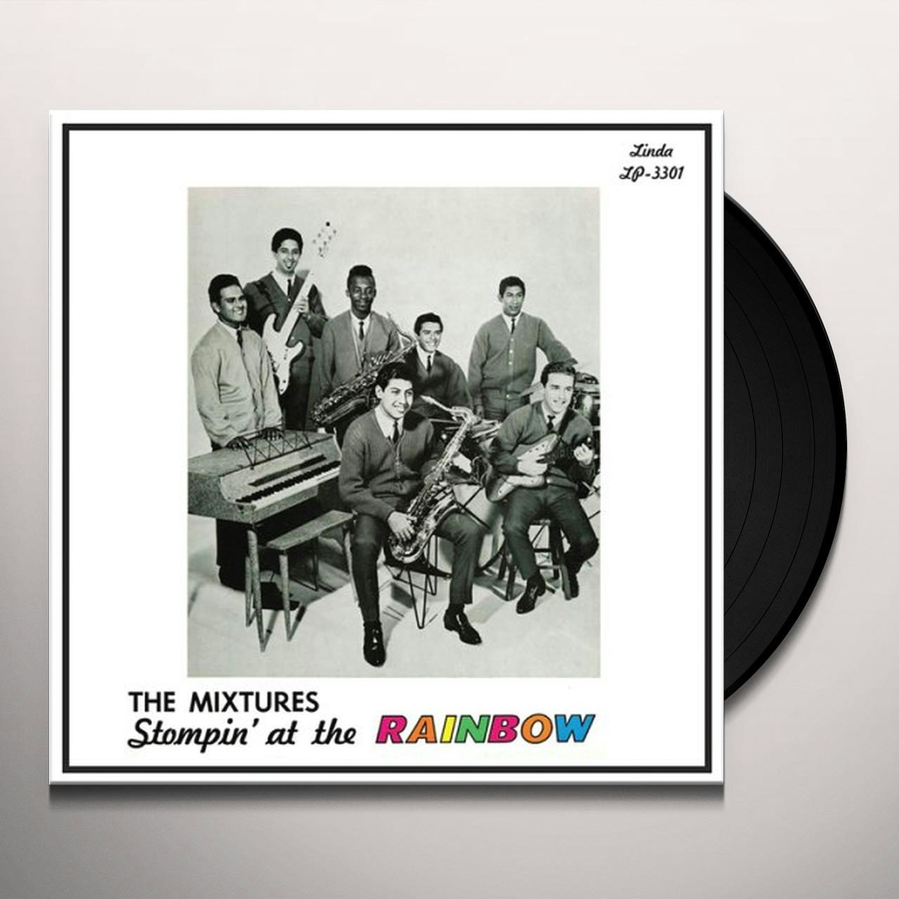 The Mixtures STOMPIN AT THE RAINBOW Vinyl Record