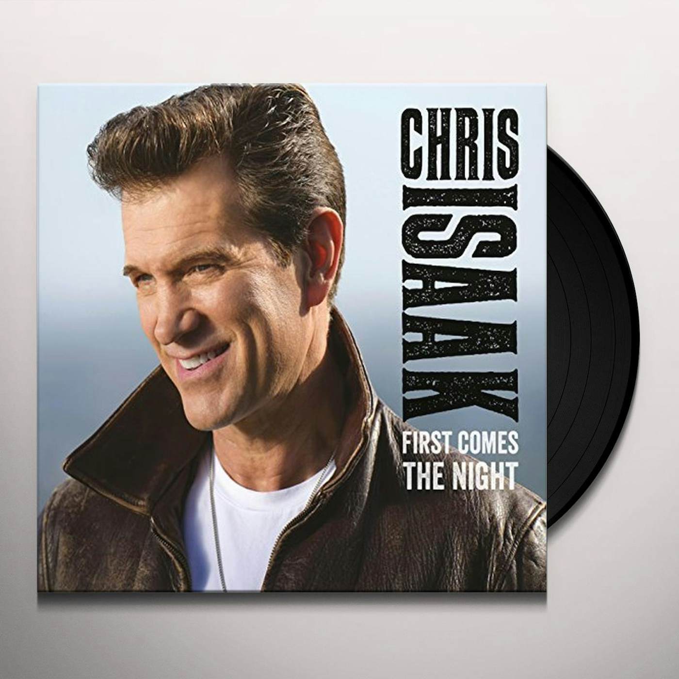 Chris Isaak FIRST COMES THE NIGHT (UK EDITION) Vinyl Record