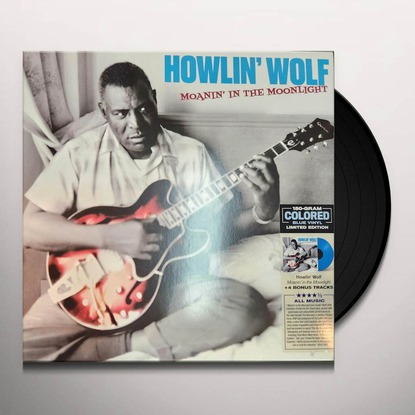 Howlin' Wolf MOANIN' IN THE MOONLIGHT Vinyl Record