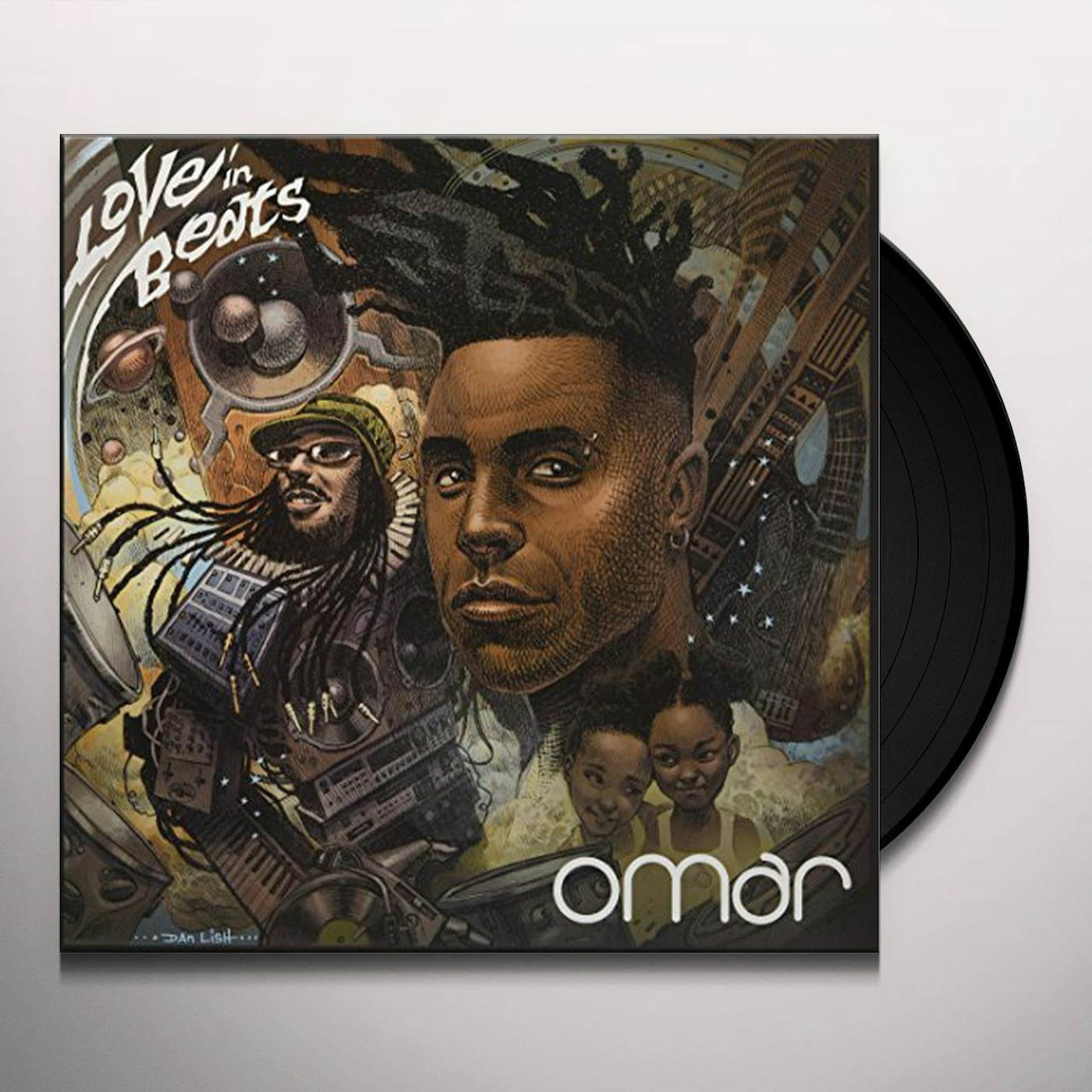 Omar Love in Beats Vinyl Record