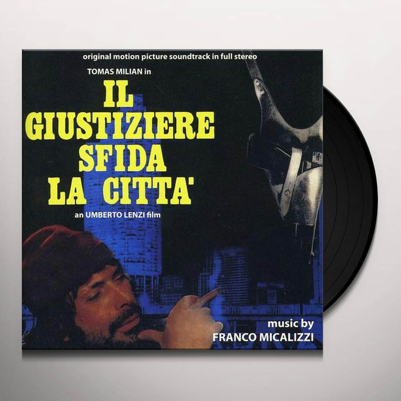 Franco Micalizzi IL GIUSTIZIERE SFIDA LA CITTA / Original Soundtrack Vinyl Record