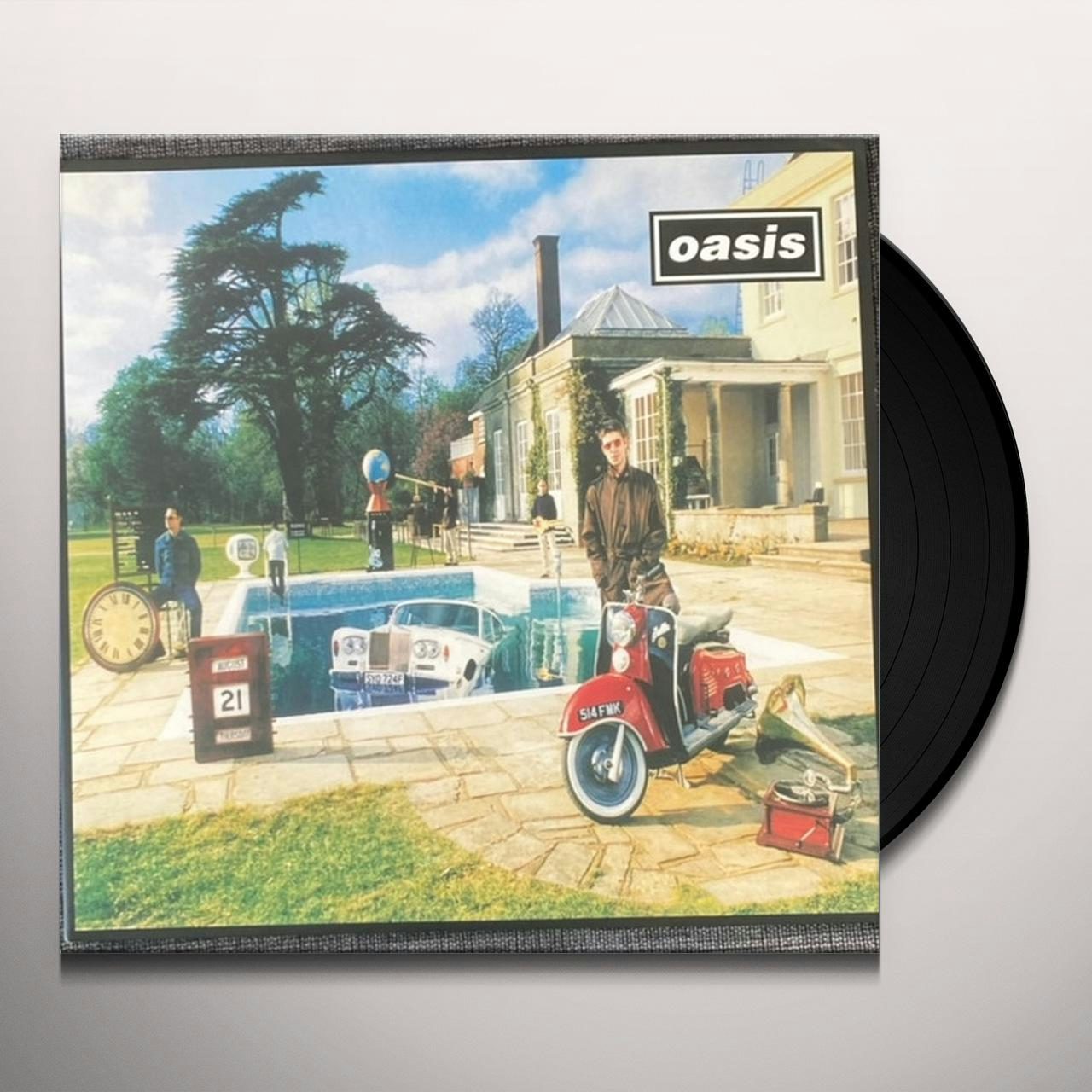 Oasis BE HERE NOW Vinyl Record