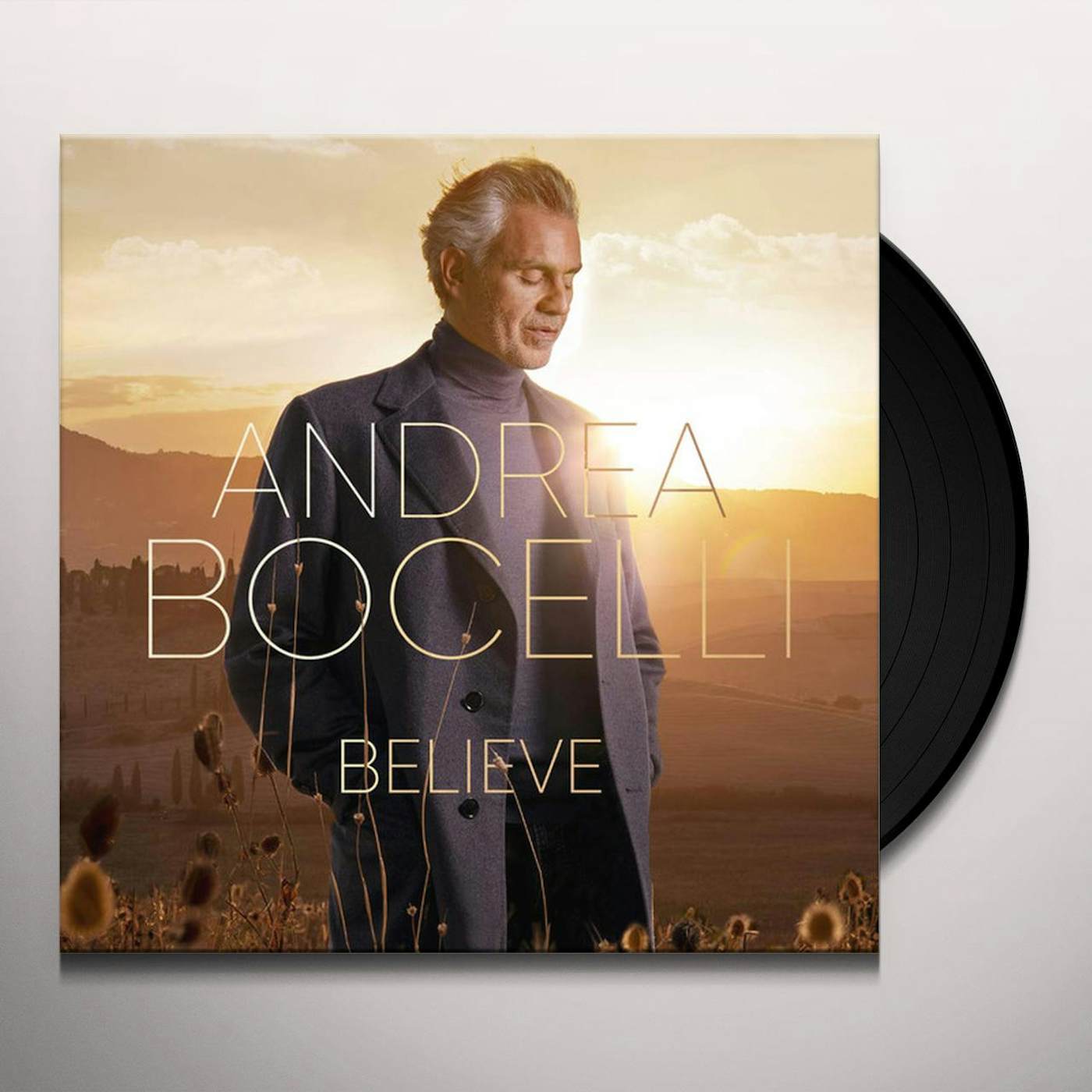Andrea Bocelli BELIEVE (2LP) Vinyl Record