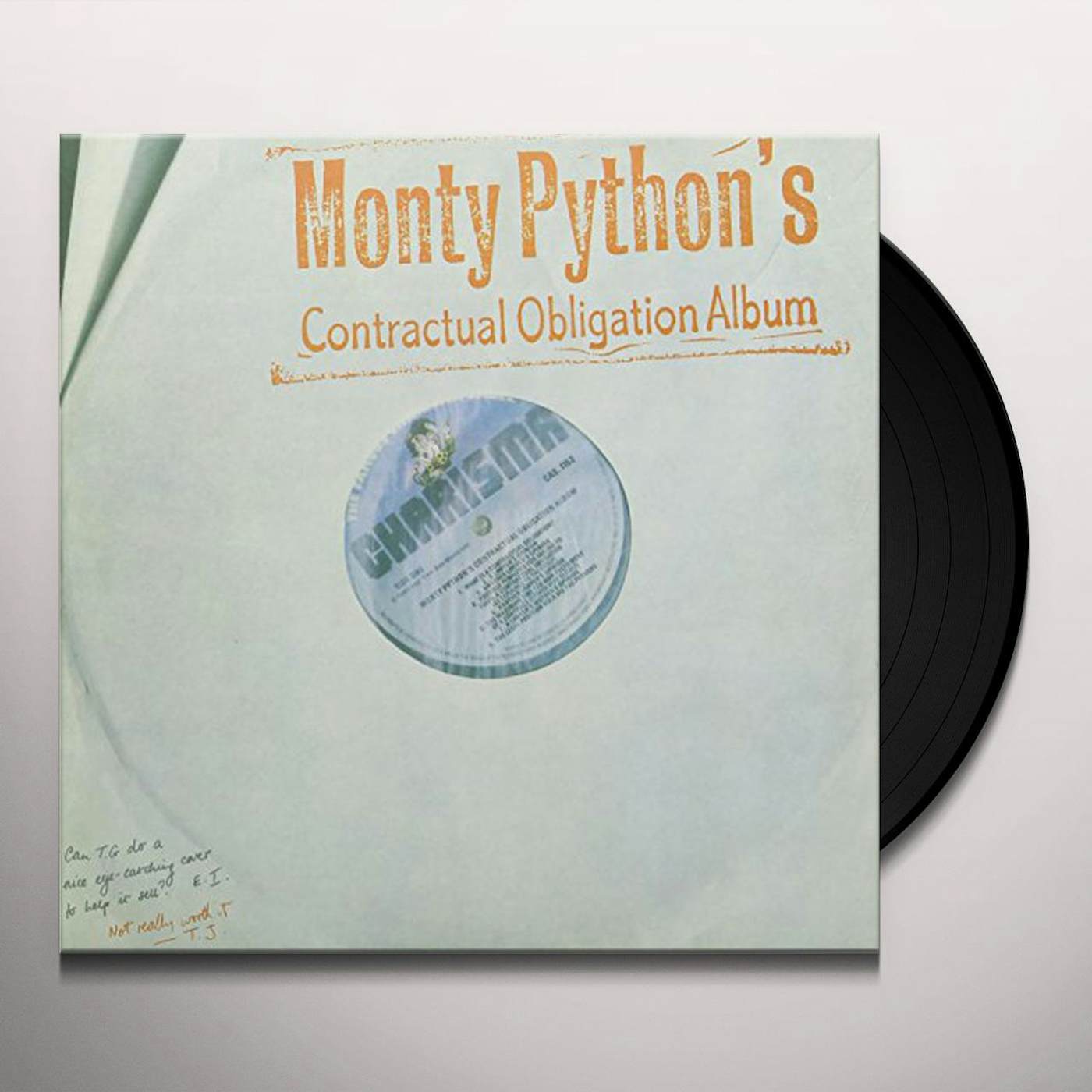 Monty Python CONTRACTUAL OBLIGATION ALBUM Vinyl Record