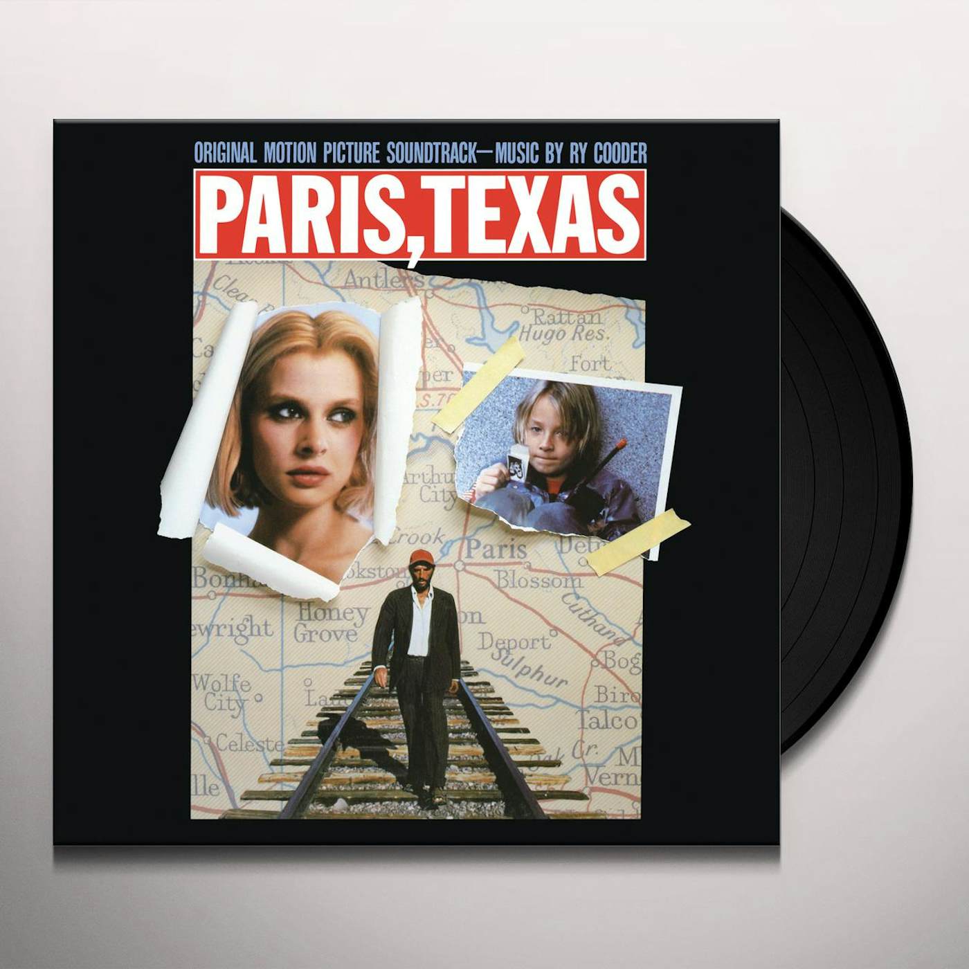 Ry Cooder PARIS TEXAS: ORIGINAL MOTION PICTURE SOUNDTRACK Vinyl Record