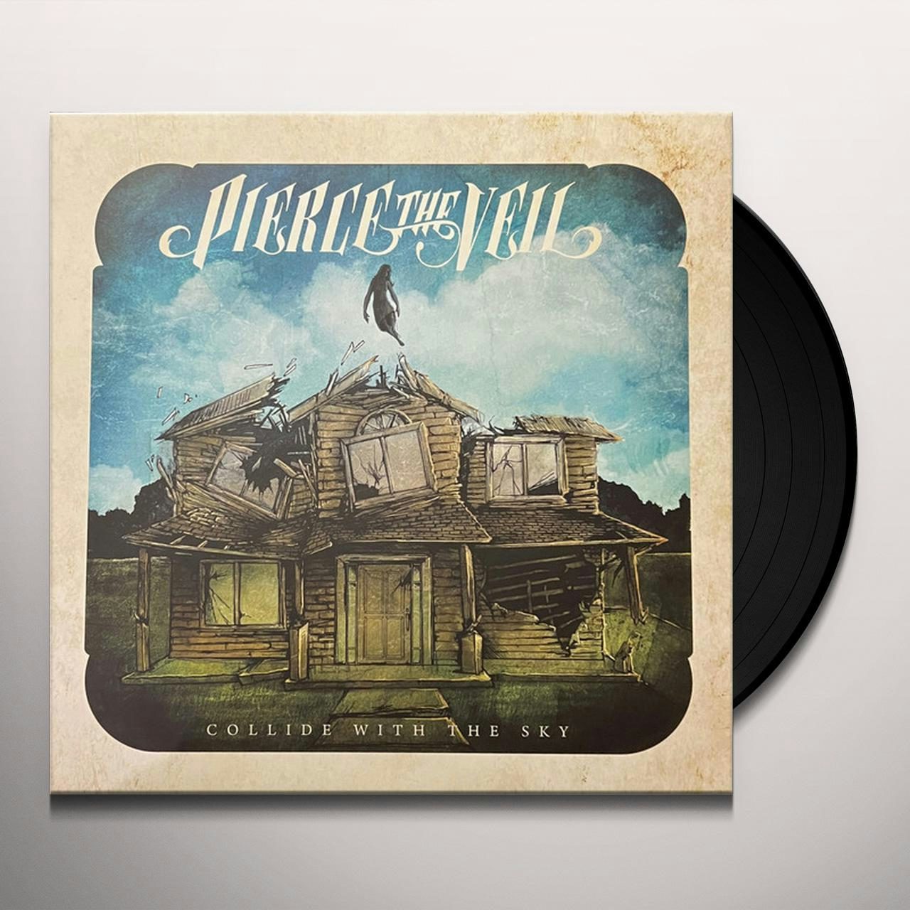 Pierce The Veil COLLIDE WITH THE SKY (AQUA COLOR VINYL) Vinyl Record