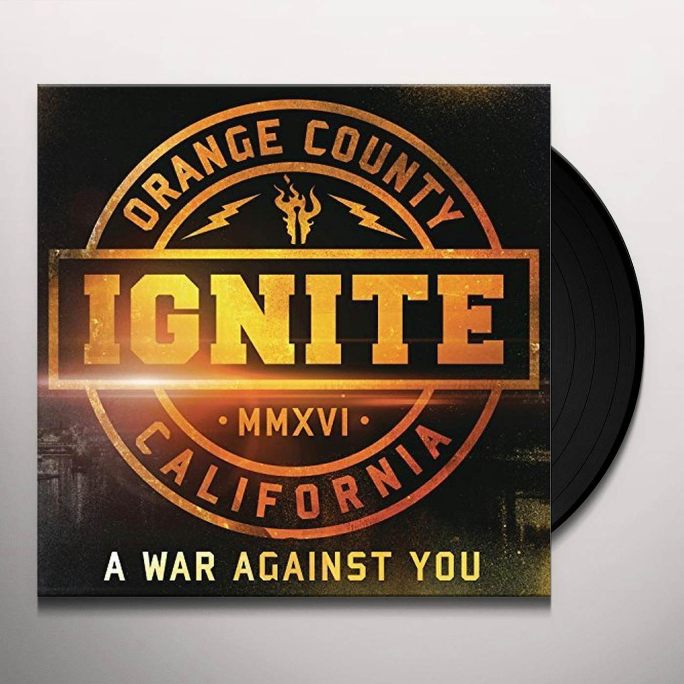 Ignite WAR AGAINST YOU Vinyl Record