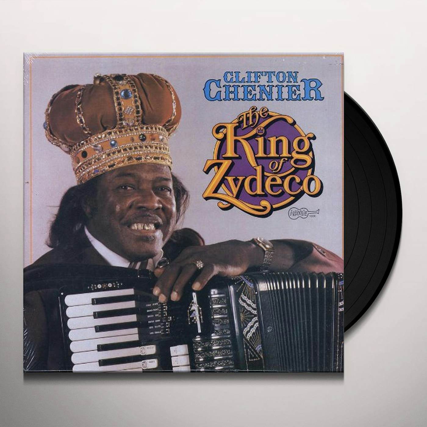 Clifton Chenier KING OF ZYDECO Vinyl Record