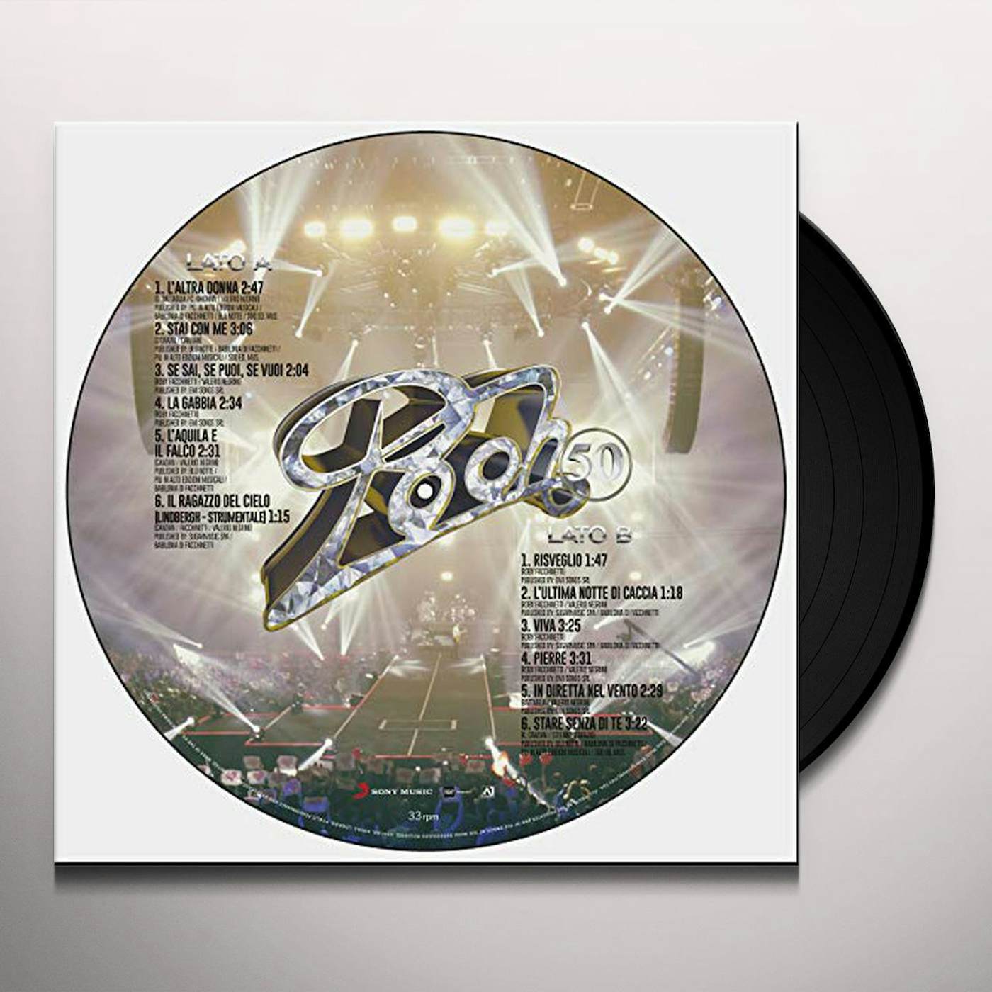 Pooh L'ULTIMO ABBRACCIO: PICTURE 2 Vinyl Record
