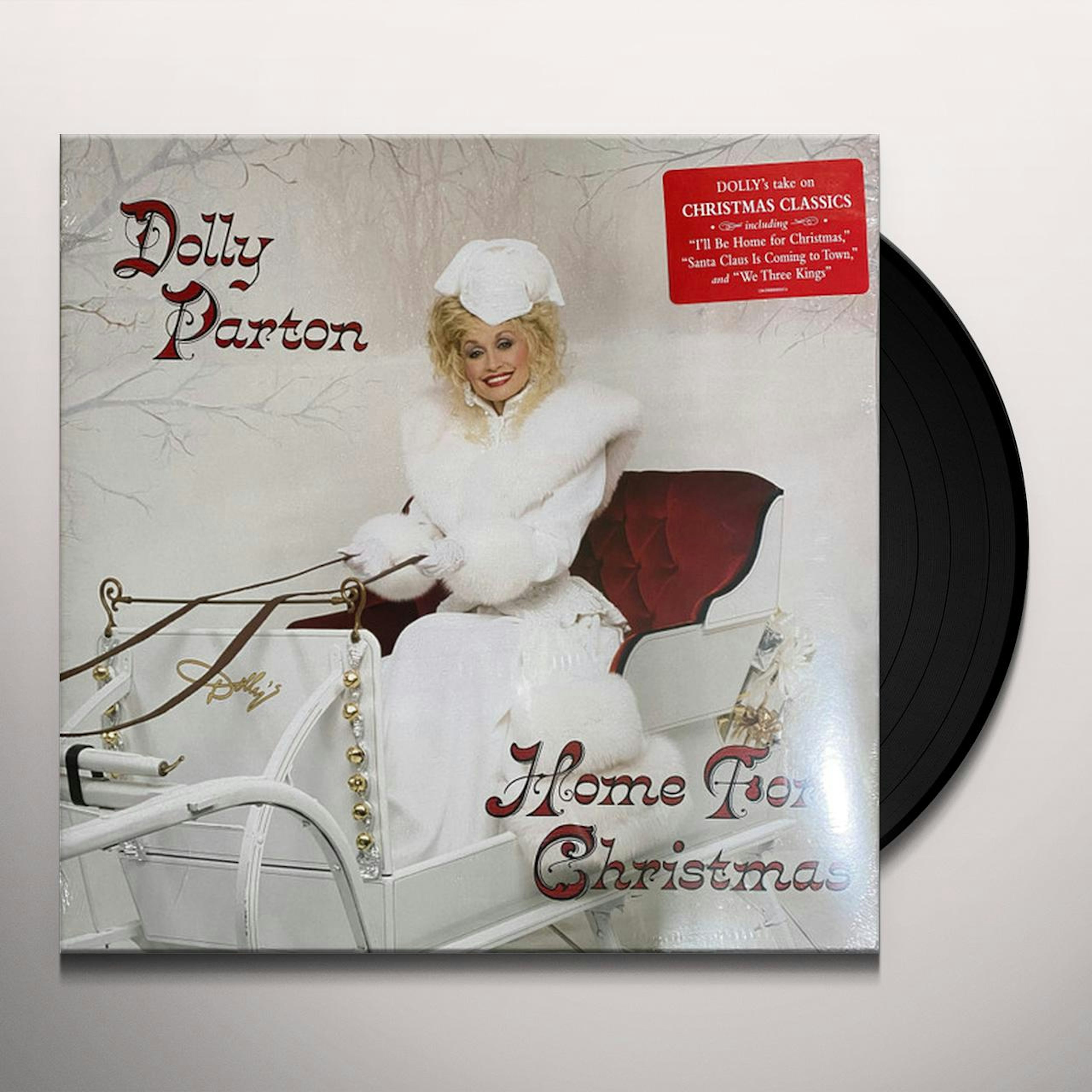 Dolly Parton Home For Christmas Vinyl Record