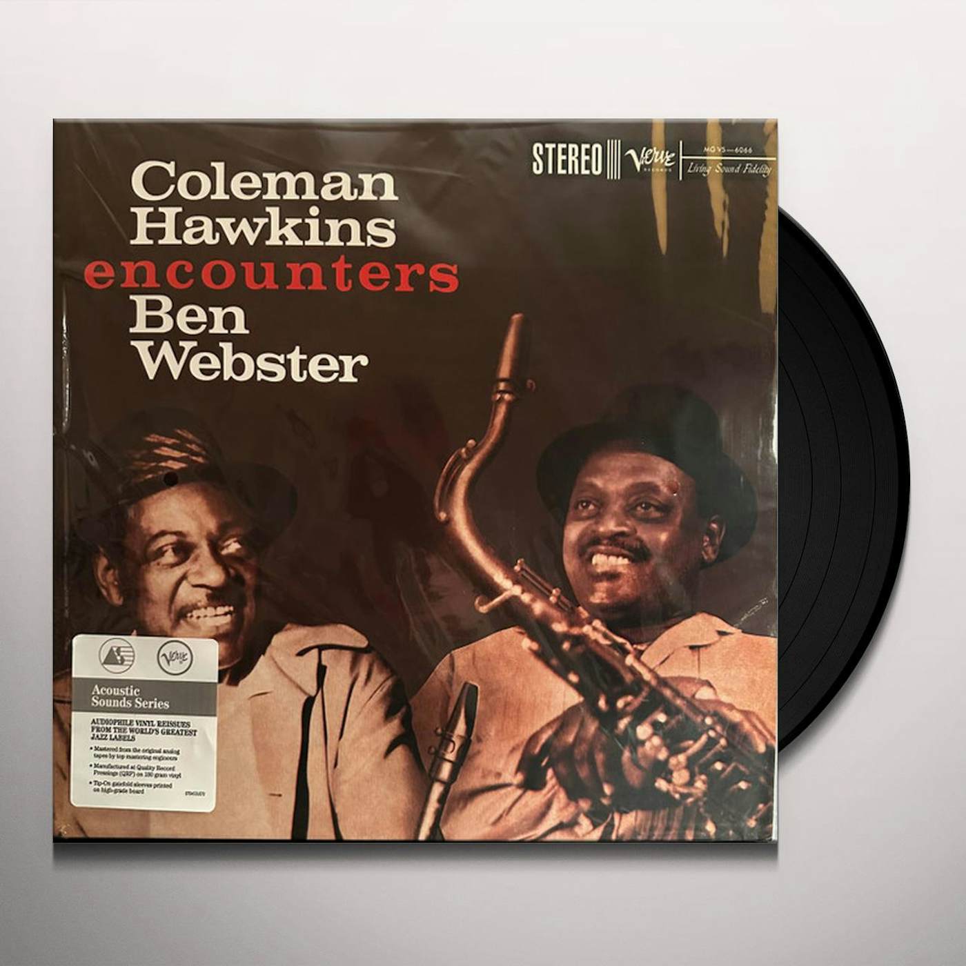 Coleman Hawkins-Ben Webster COLEMAN HAWKINS ENCOUNTERS BEN WEBSTER (VERVE ACOUSTIC SOUND SERIES) Vinyl Record