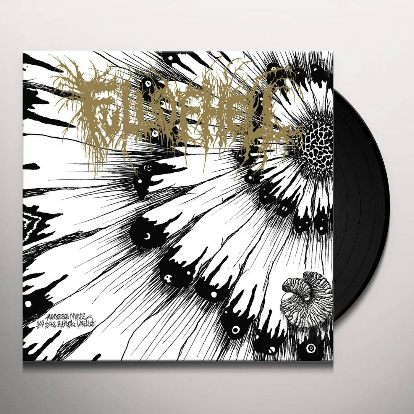 Full Of Hell AMBER MOTE IN THE BLACK VAULT (GOLD VINYL) Vinyl Record