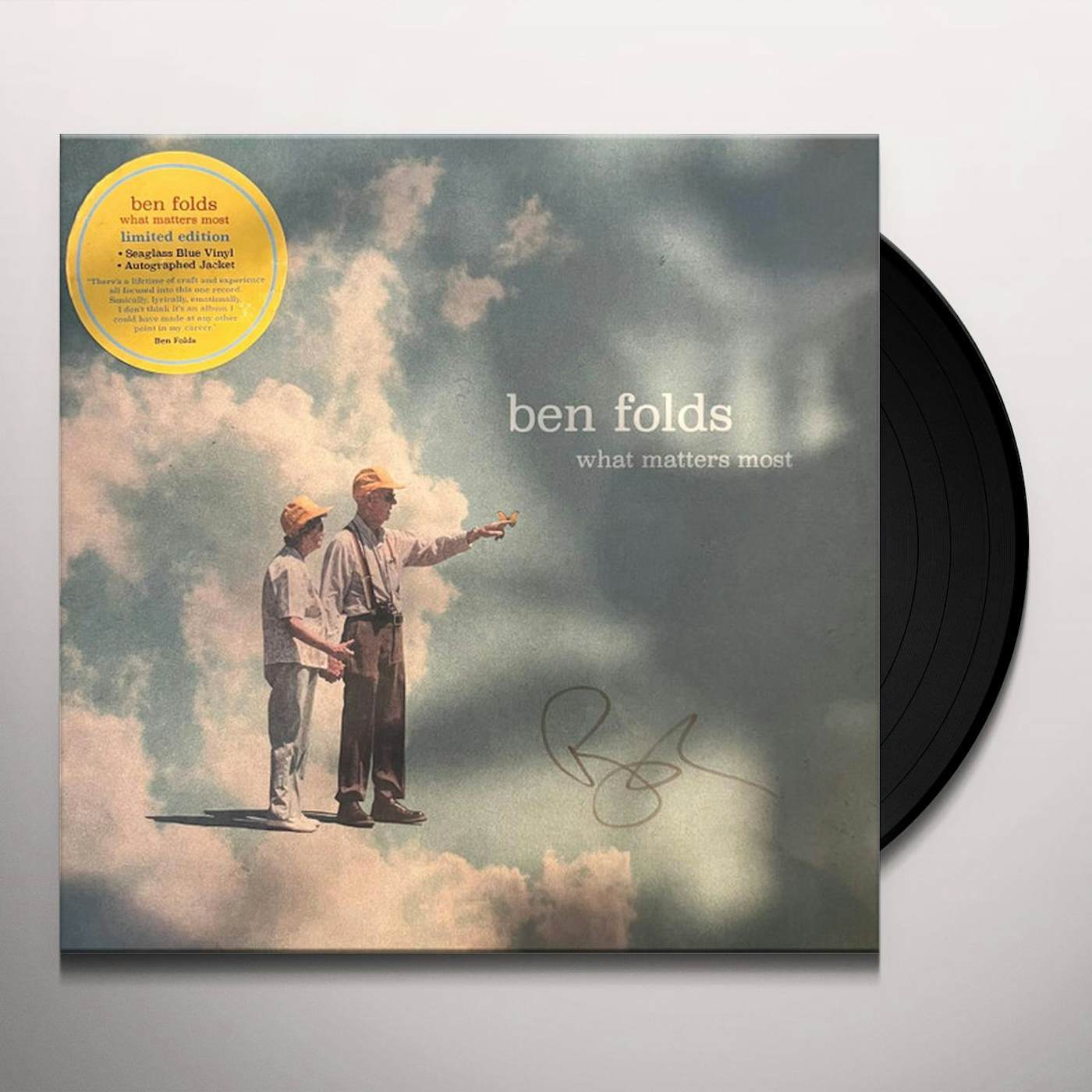 Ben Folds What Matters Most Vinyl Record