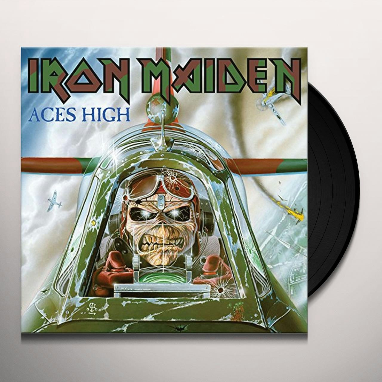 Iron Maiden ACES HIGH Vinyl Record
