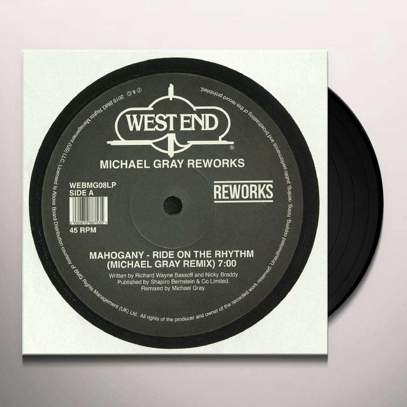 Michael Gray WEST END REWORKS Vinyl Record