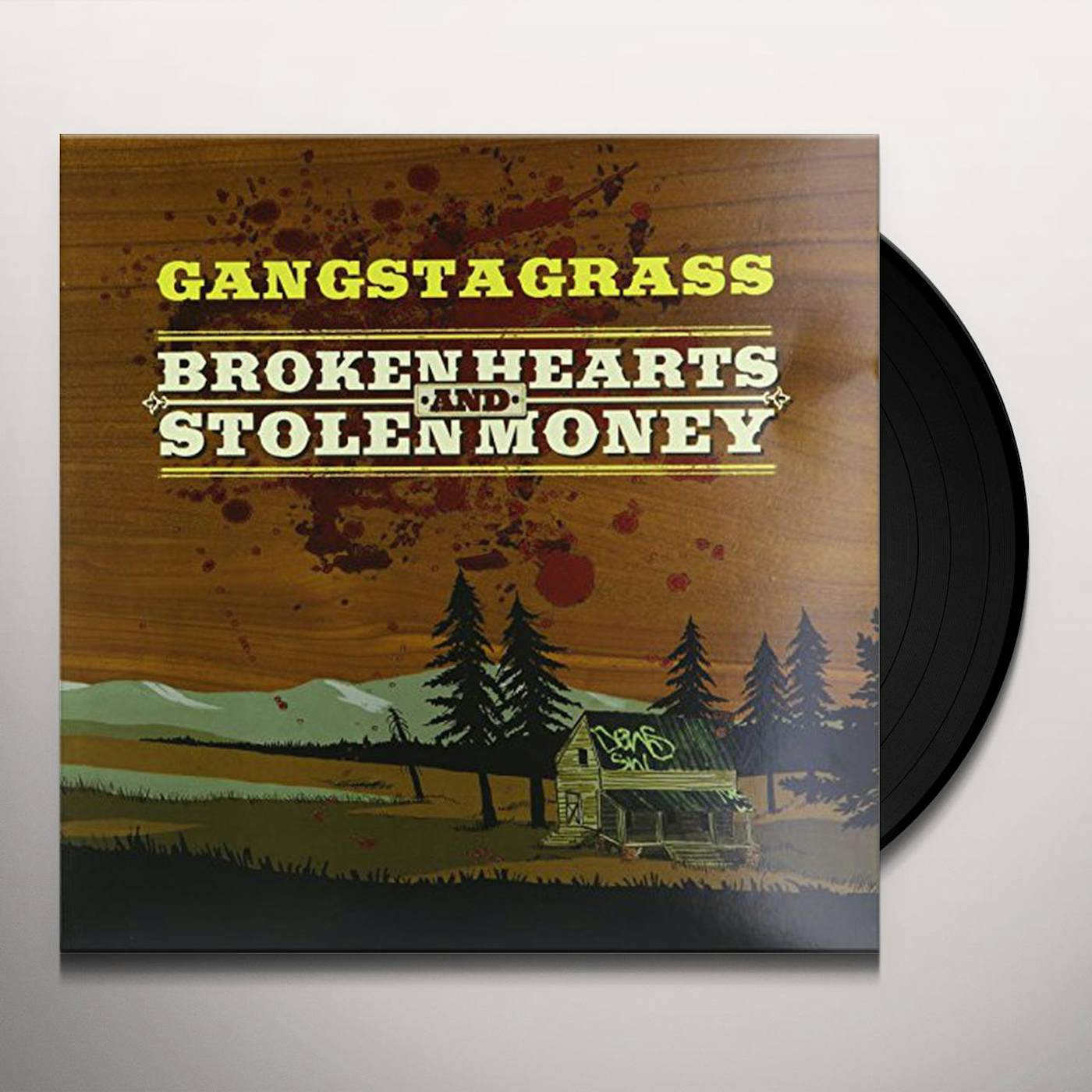 Gangstagrass Broken Hearts and Stolen Money Vinyl Record