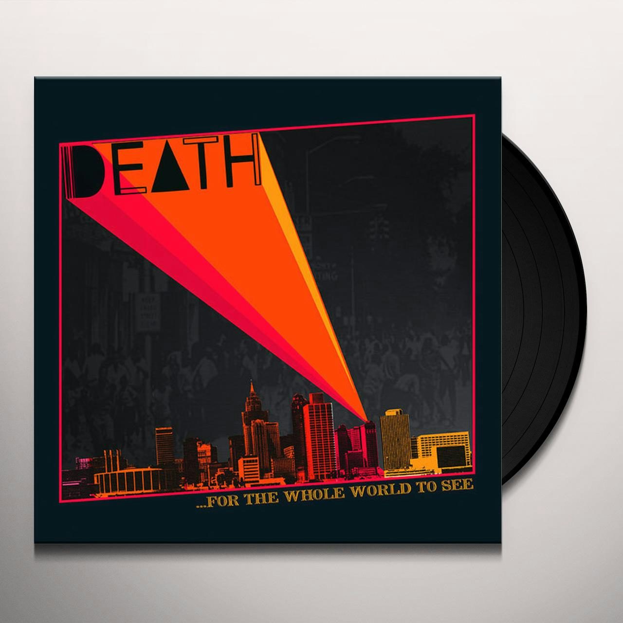 Death FOR THE WHOLE WORLD TO SEE Vinyl Record