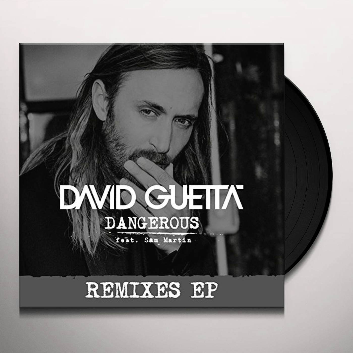 David Guetta DANGEROUS Vinyl Record