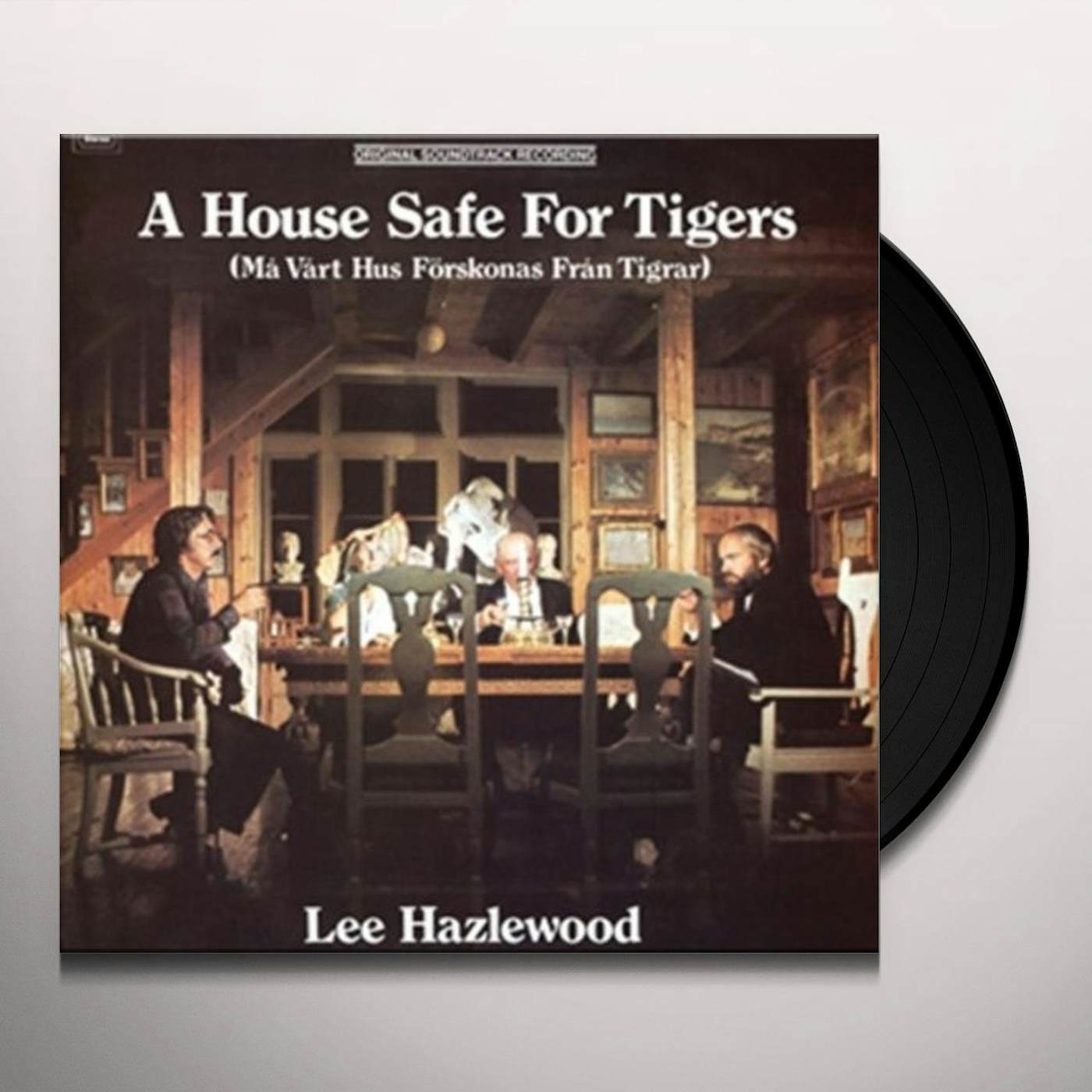 Lee Hazlewood HOUSE SAFE FOR TIGERS Vinyl Record