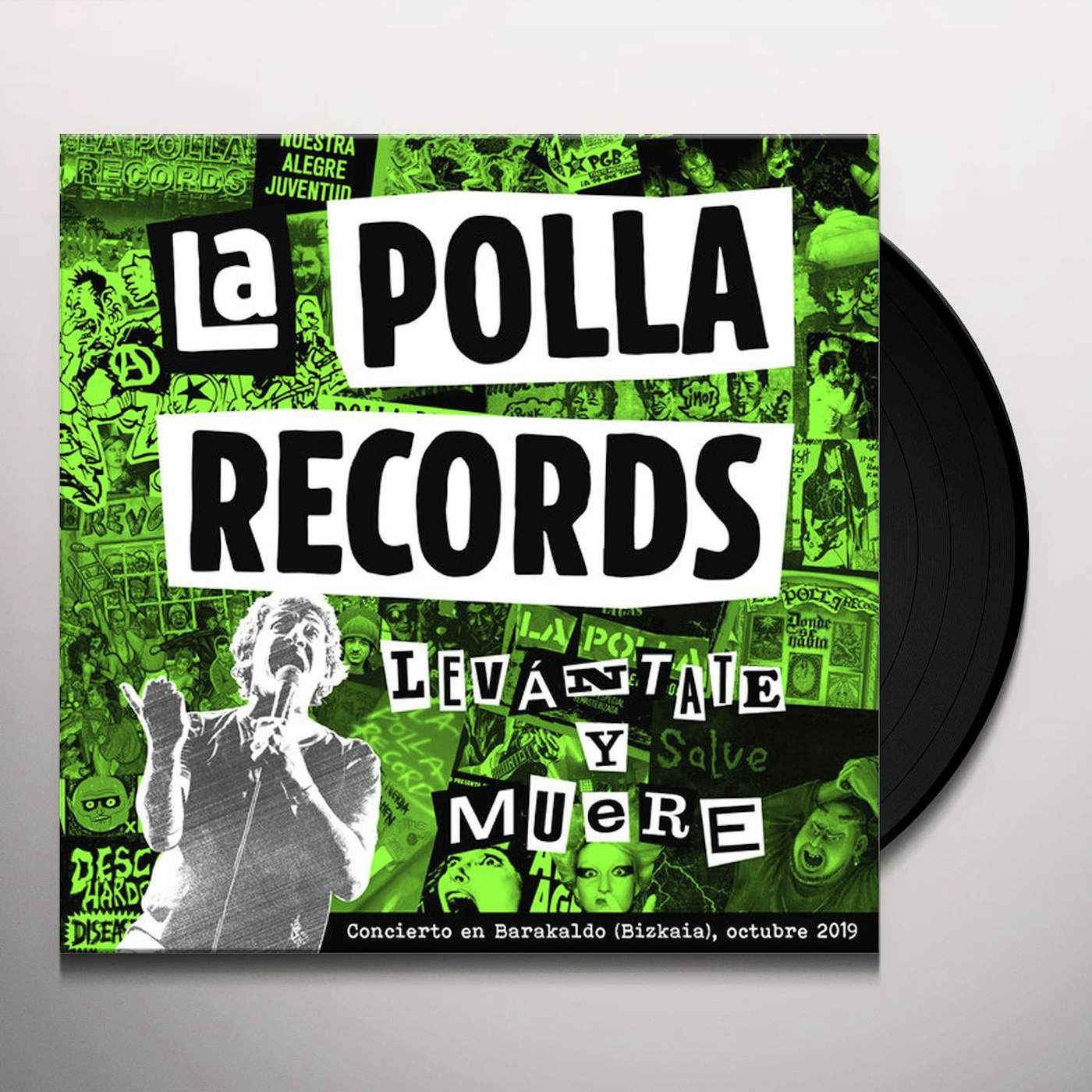 La Polla Records LEVANTATE Y MUERE Vinyl Record