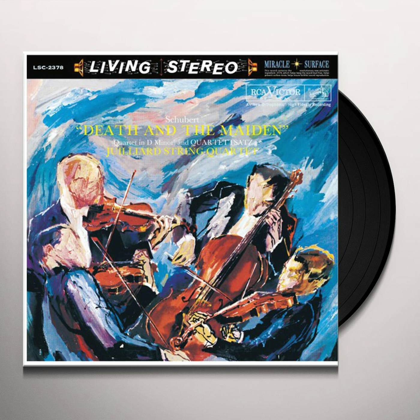 Juilliard String Quartet SCHUBERT DEATH AND THE MAIDEN Vinyl Record
