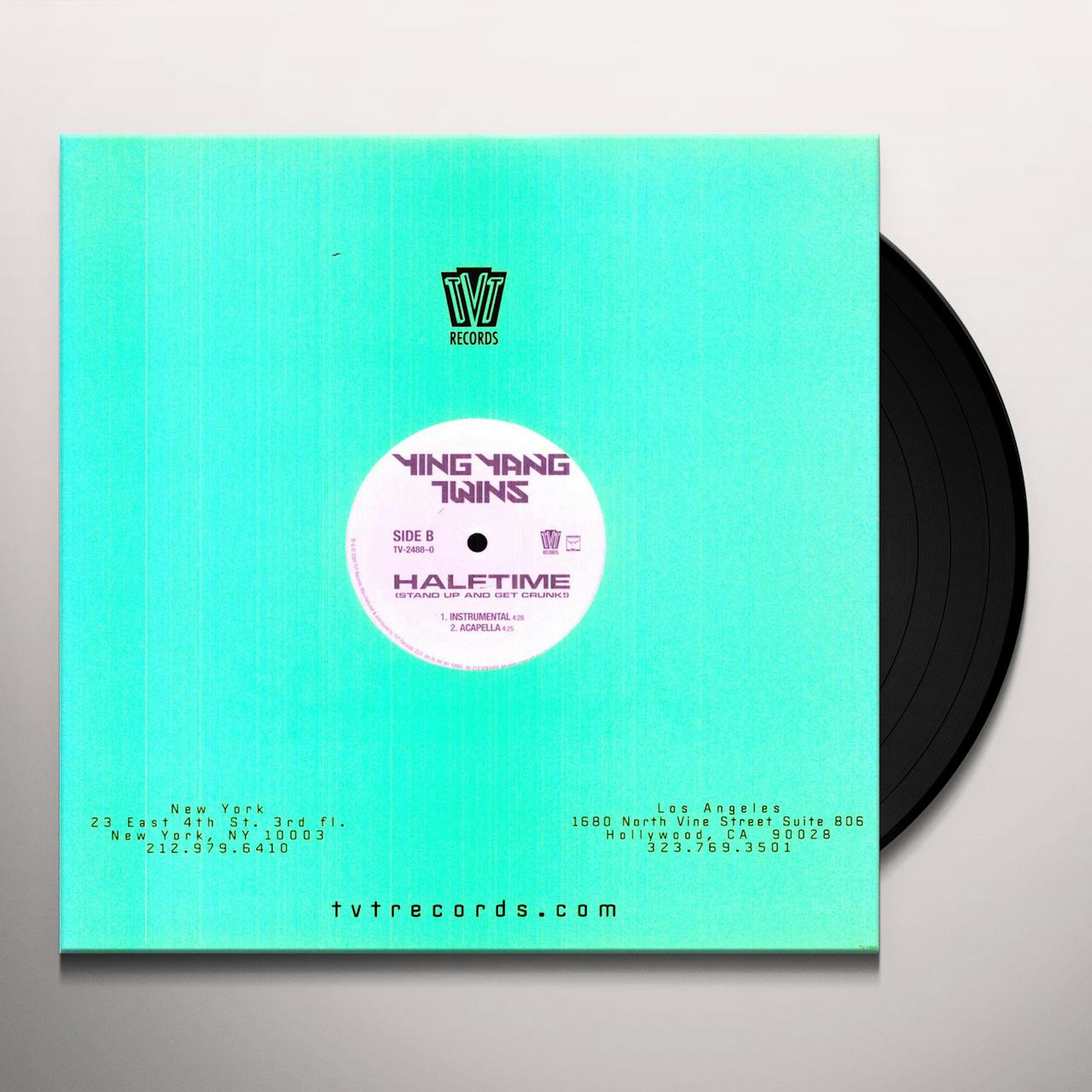 Ying Yang Twins Halftime (stand up and get crunk!) Vinyl Record