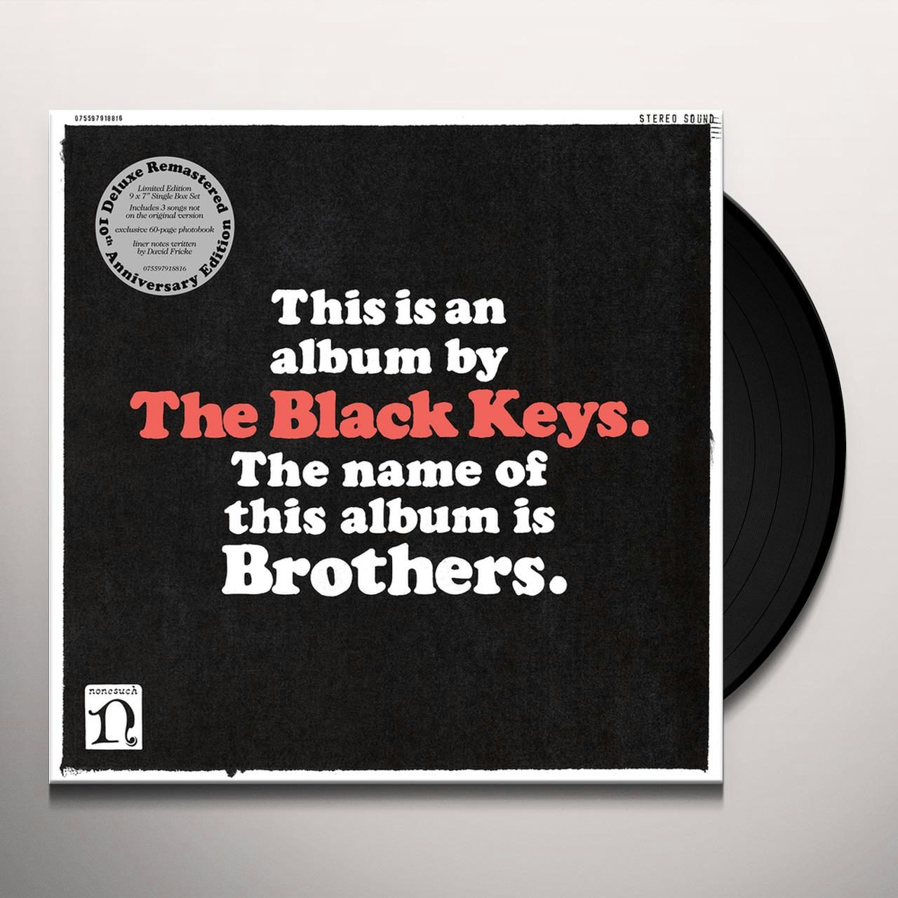 The Black Keys Brothers Deluxe Remaster 9 7 Inch Vinyl Record