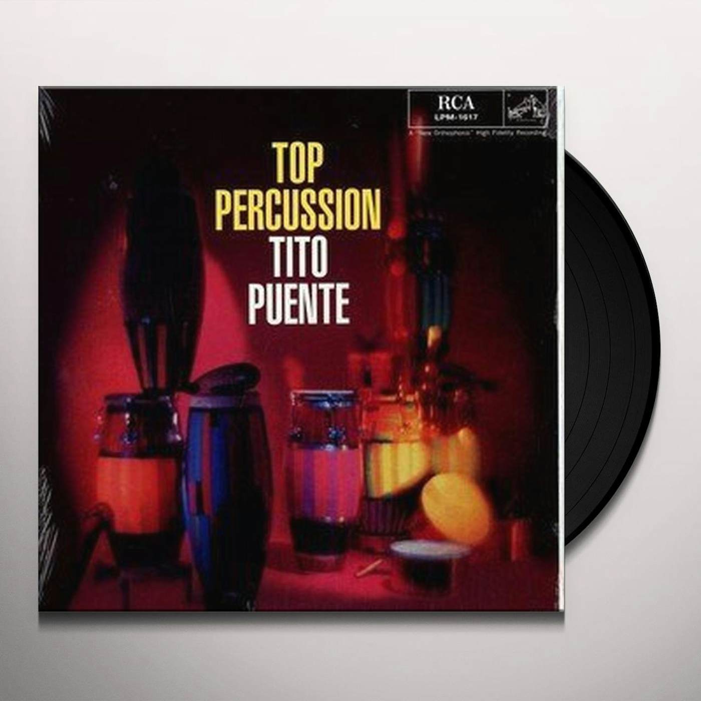 Tito Puente Top Percussion Vinyl Record