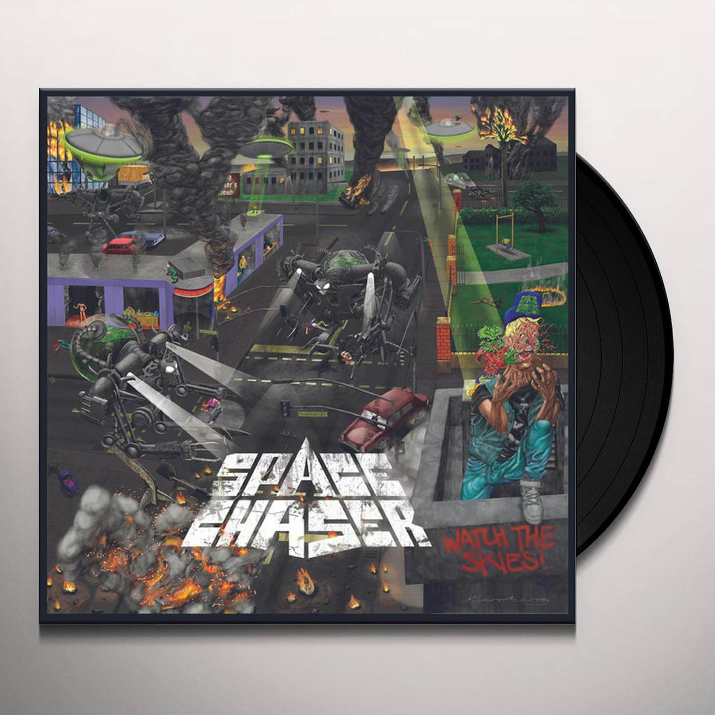 Space Chaser Watch the Skies Vinyl Record