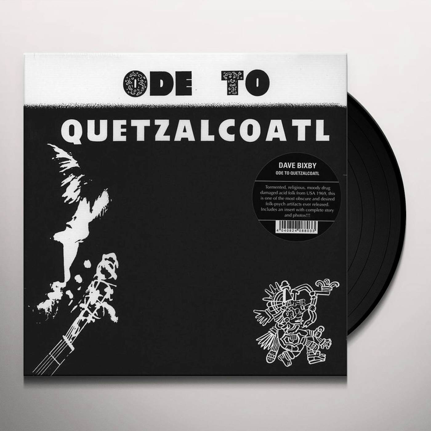 Dave Bixby Ode To Quetzalcoatl Vinyl Record