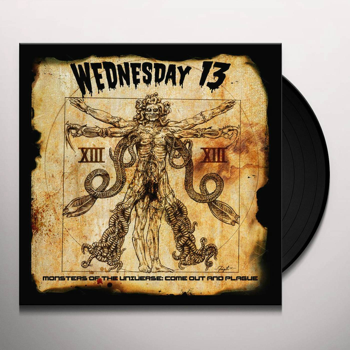 Wednesday 13 MONSTERS OF THE UNIVERSE-COME OUT Vinyl Record