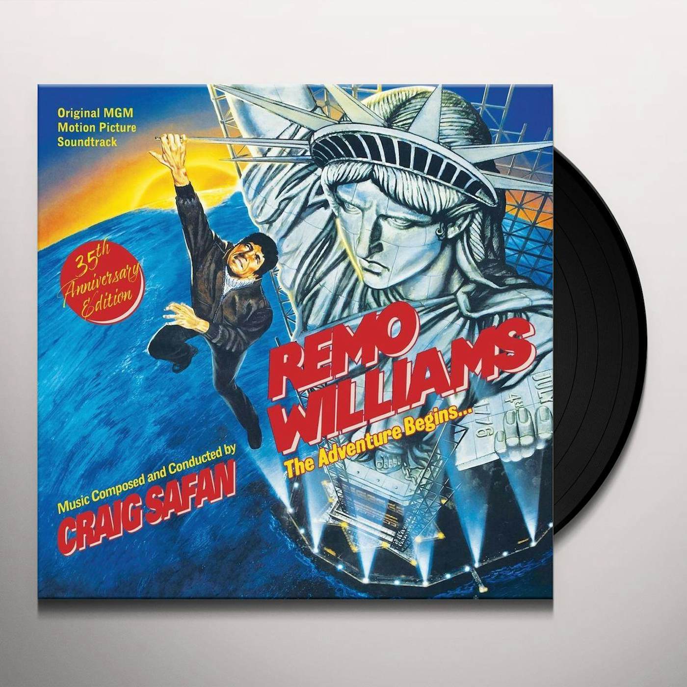Craig Safan REMO WILLIAMS: THE ADVENTURE BEGINS - Original Soundtrack Vinyl Record