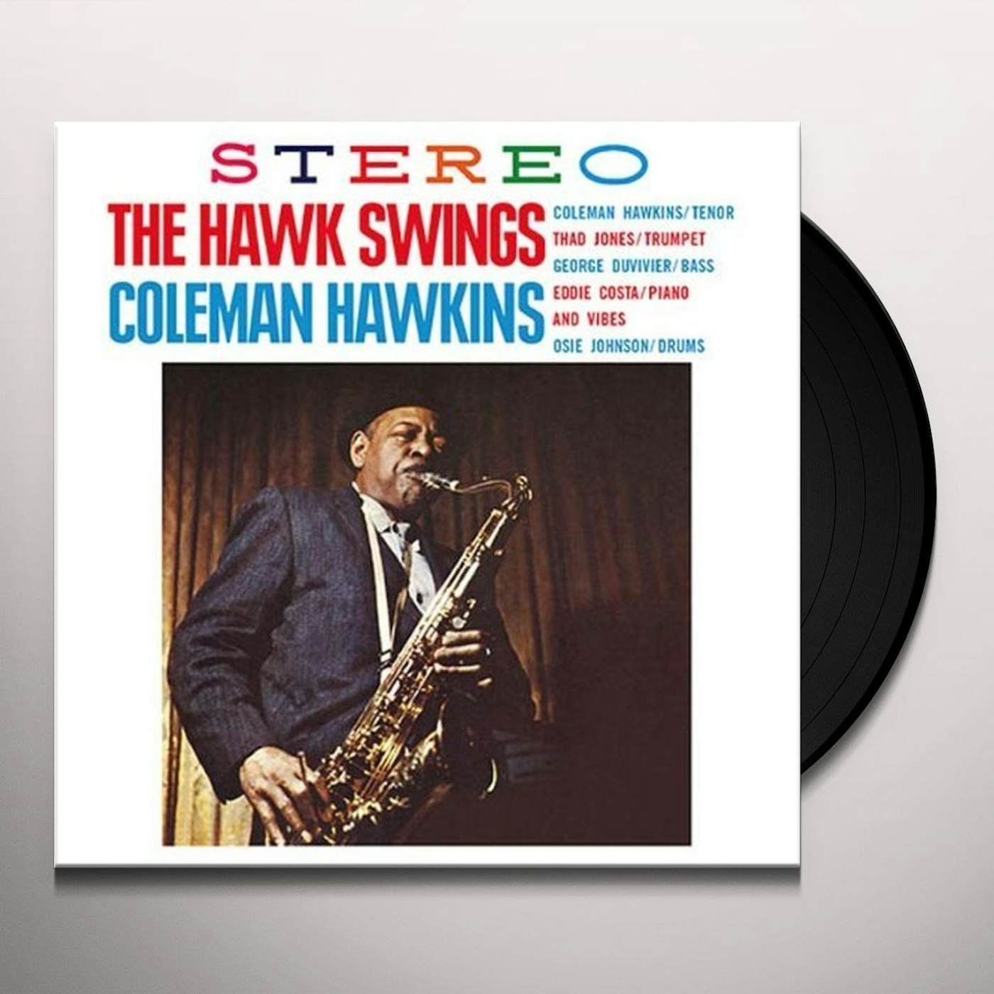 Coleman Hawkins HAWK SWINGS Vinyl Record