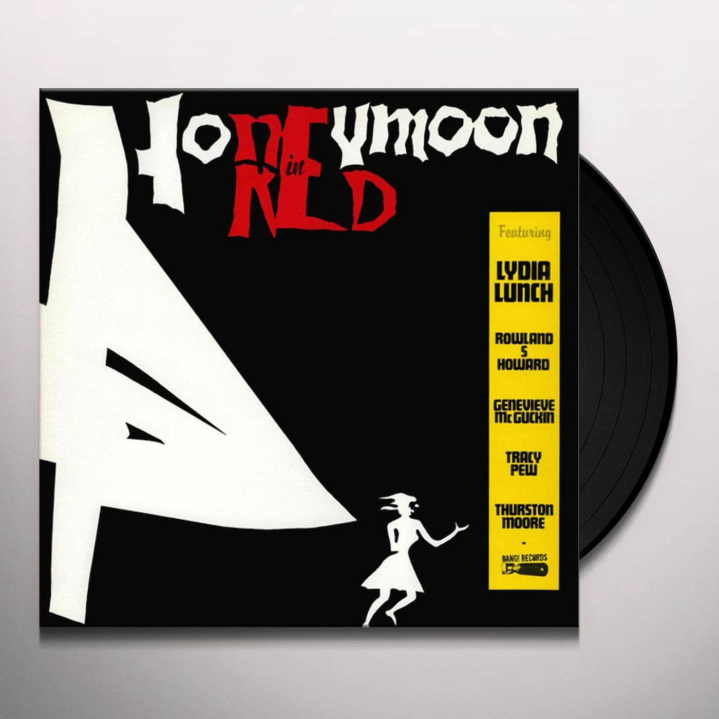 Lydia Lunch 67080 Honeymoon In Red Vinyl Record