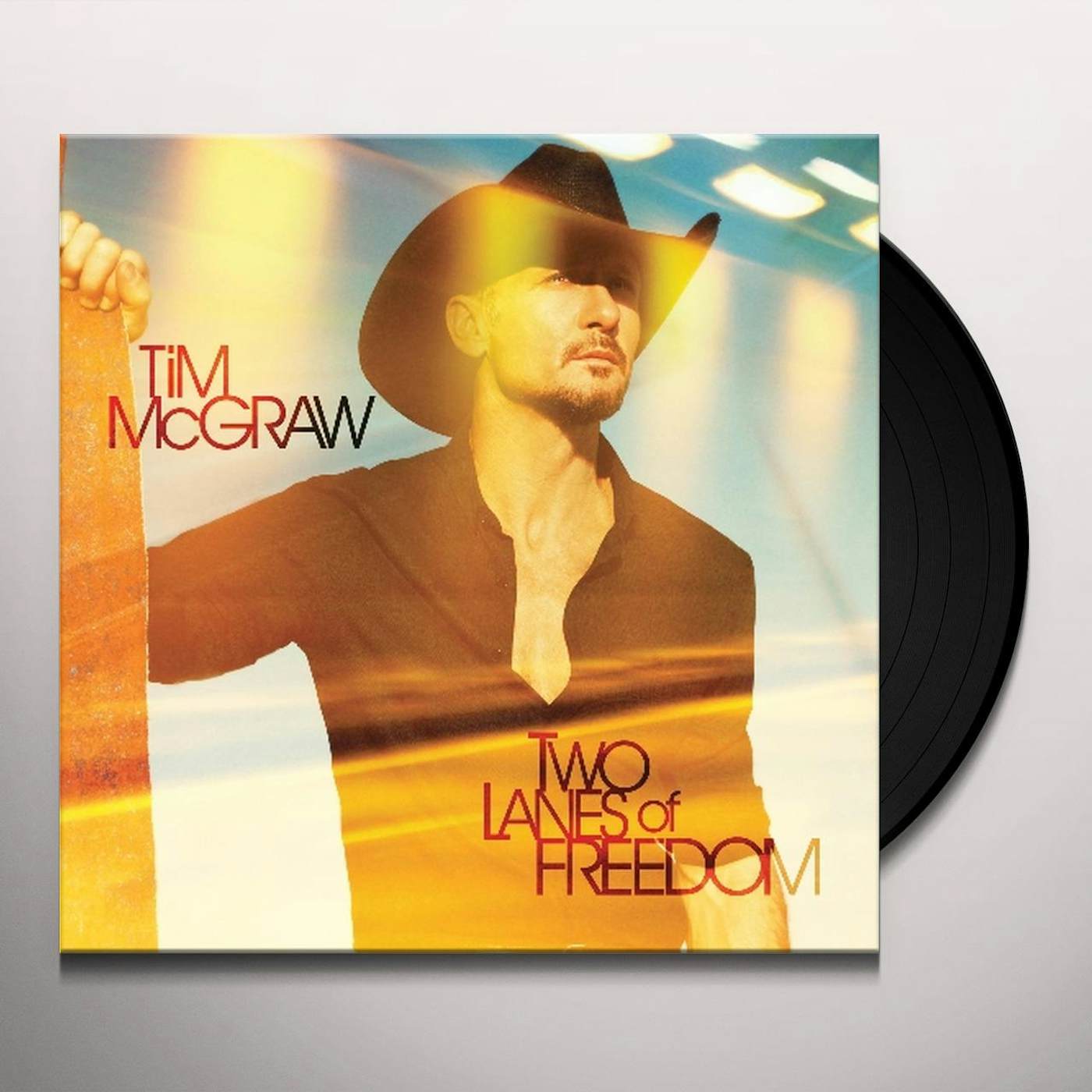 Tim McGraw Two Lanes Of Freedom Vinyl Record