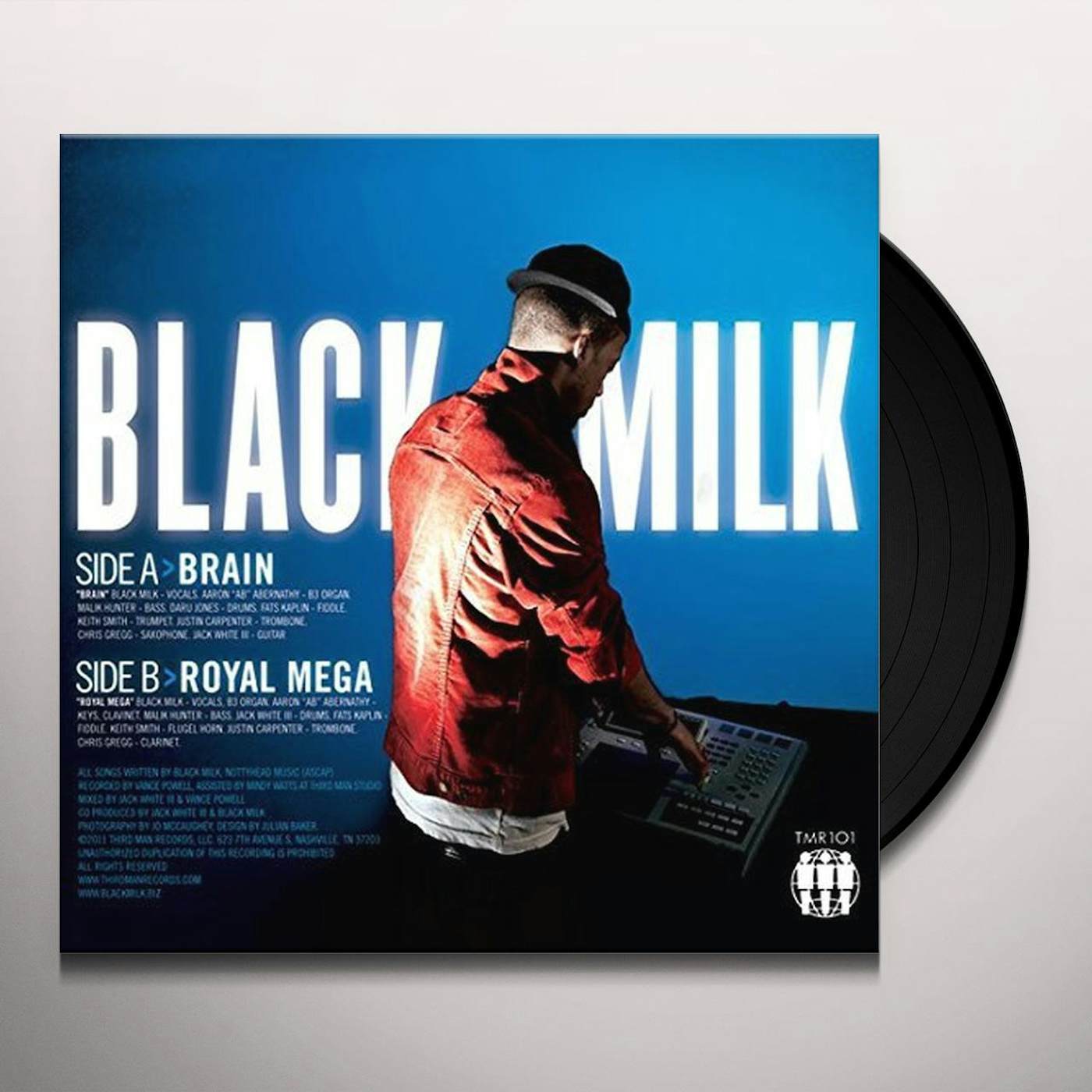 Black Milk BRAIN / ROYAL MEGA Vinyl Record