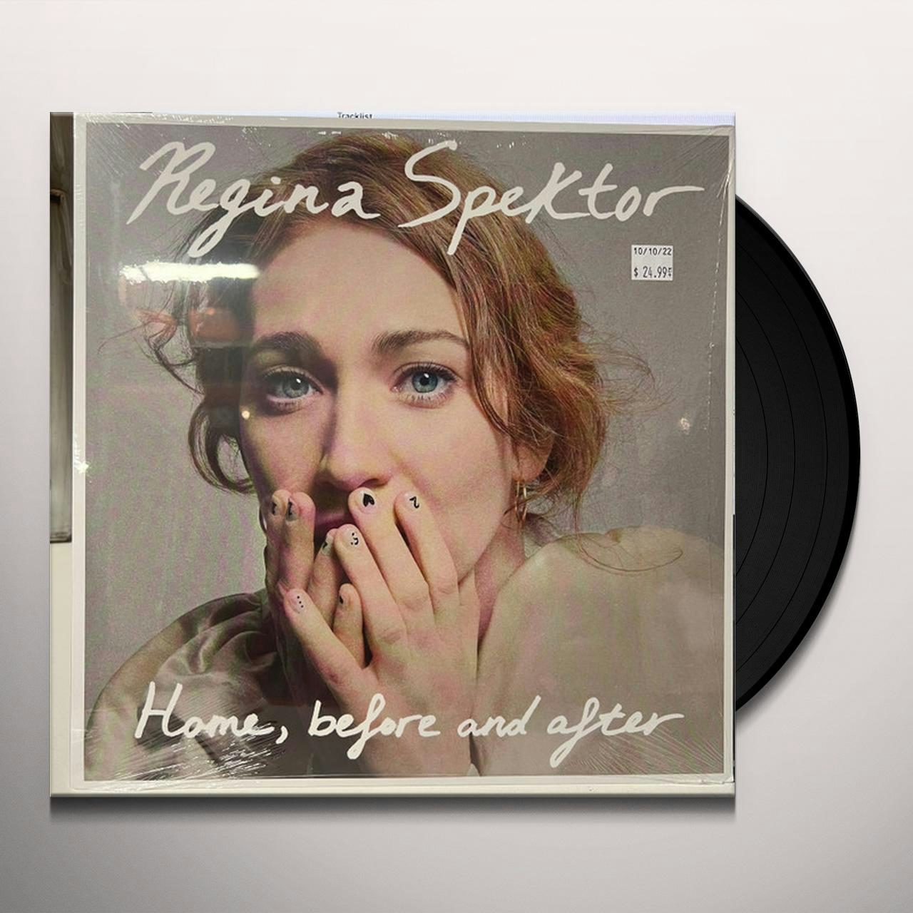 Regina Spektor Home, before and after Vinyl Record