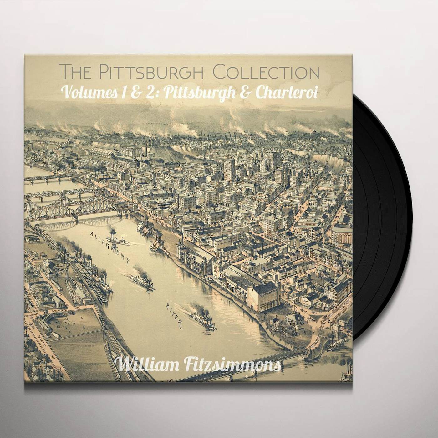William Fitzsimmons PITTSBURGH COLL 1 & 2 PITTSBURGH & CHARLEROI Vinyl Record