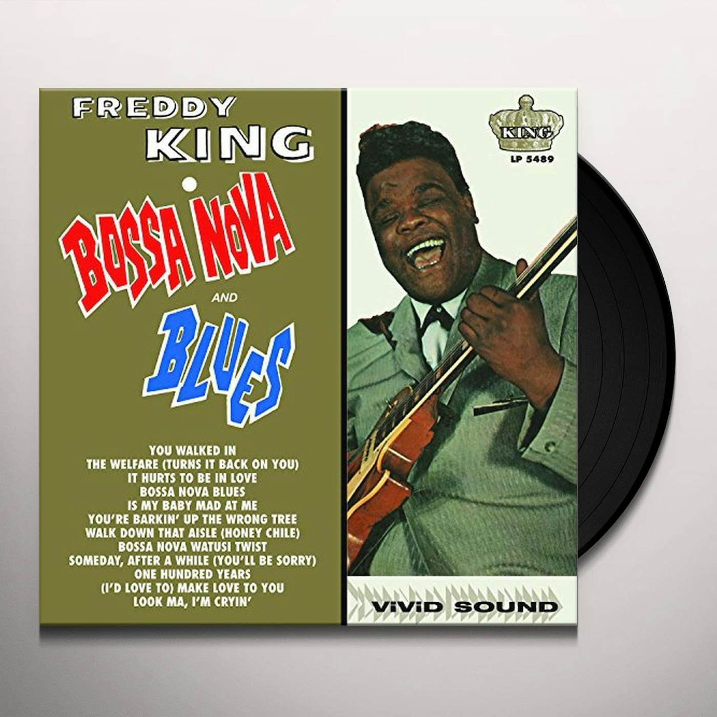 Freddie King Bossa Nova And Blues Vinyl Record